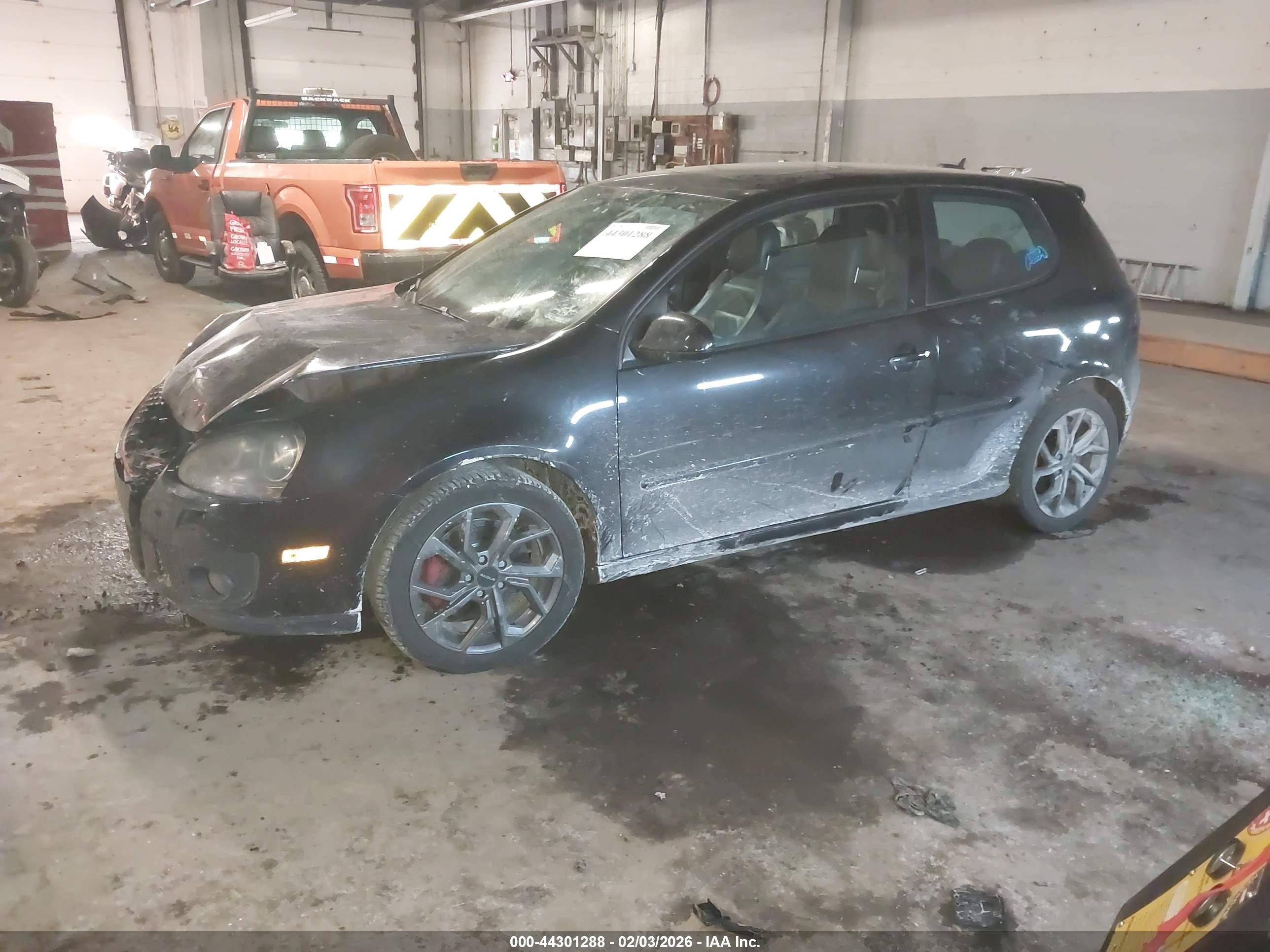 2006 Volkswagen Gti 2-door Black vin: WVWFV71K26W127178