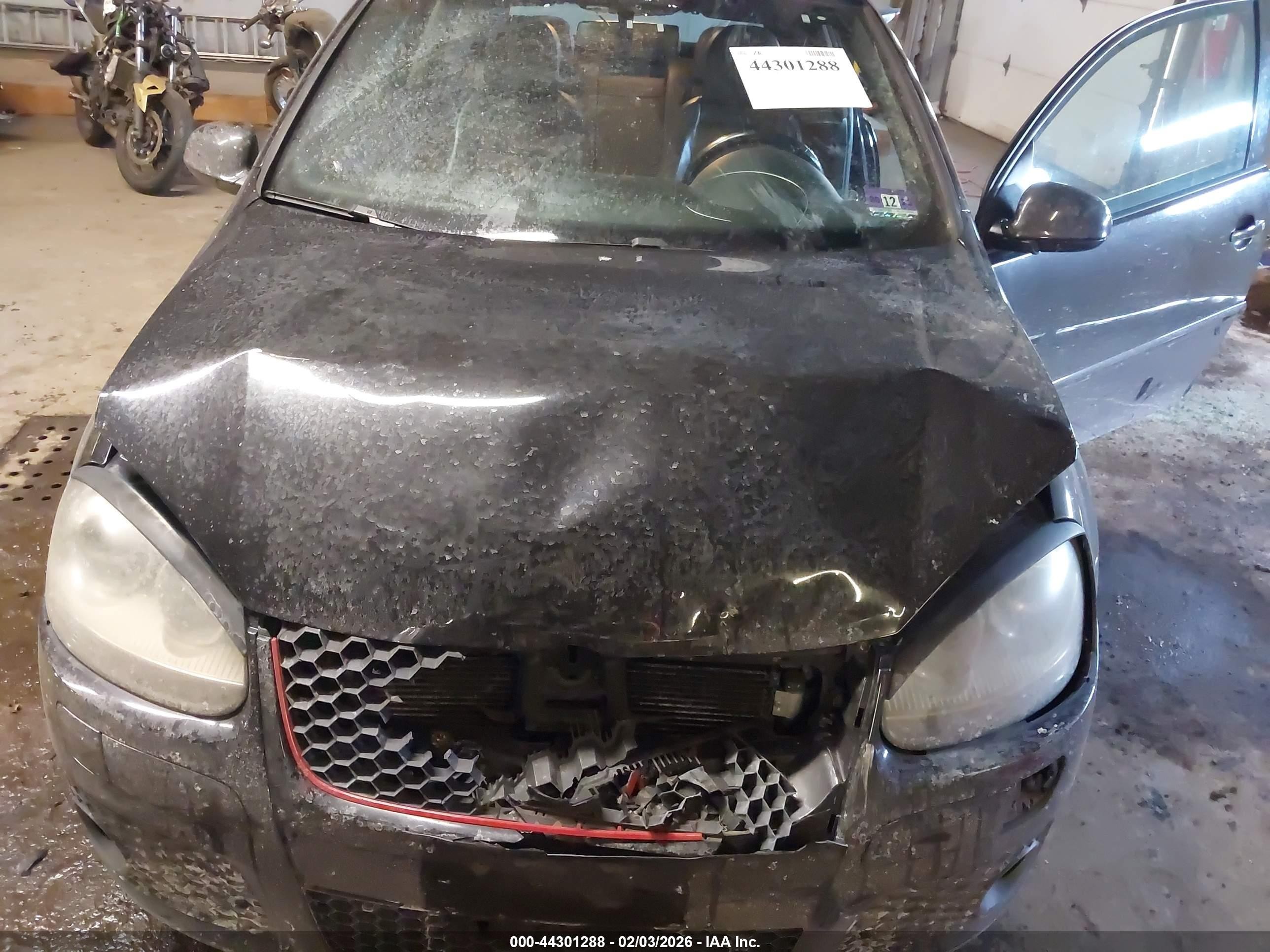 2006 Volkswagen Gti 2-door Black vin: WVWFV71K26W127178