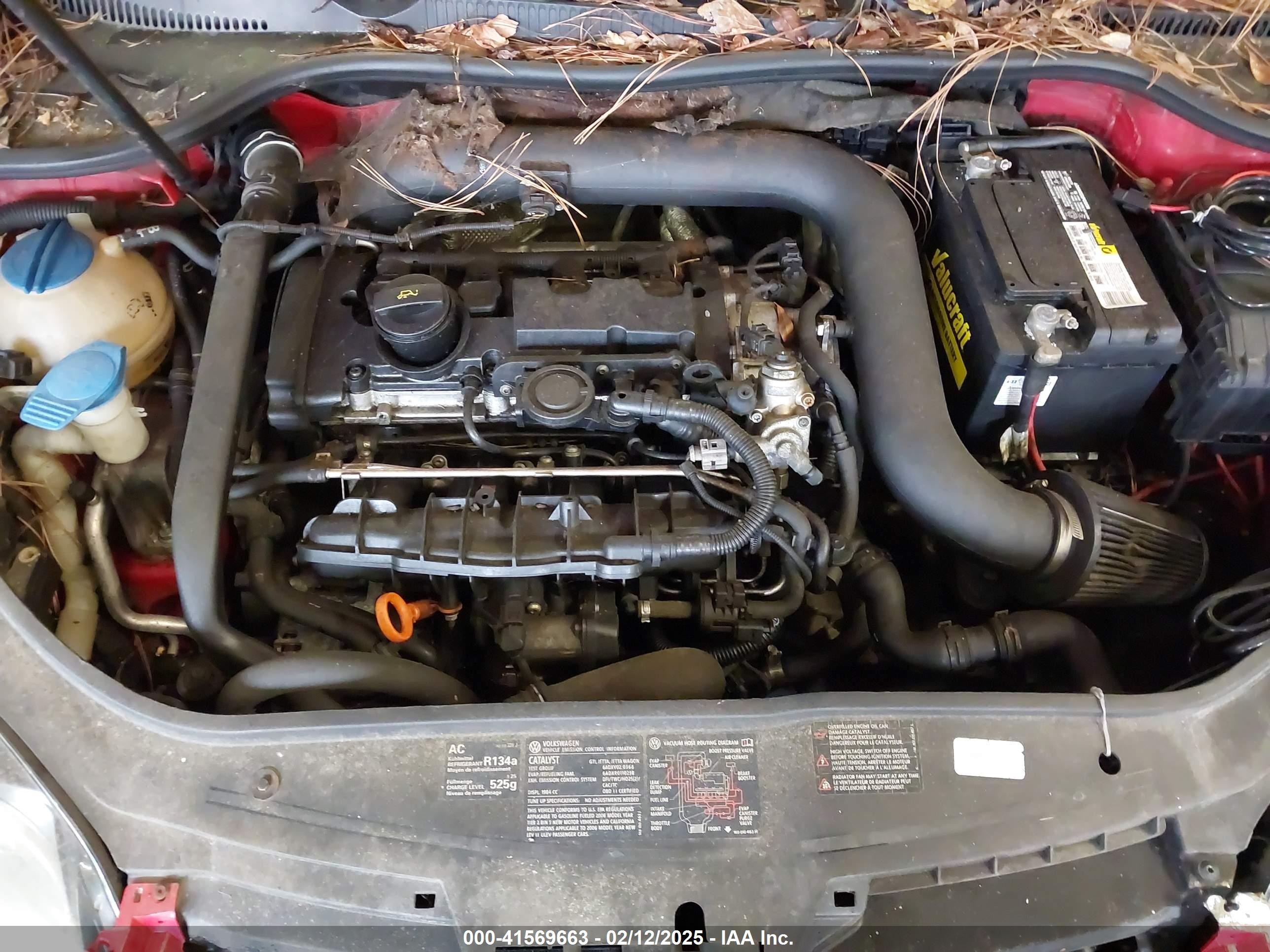 2006 Volkswagen Gti 2-door Красный vin: WVWFV71K36W084518