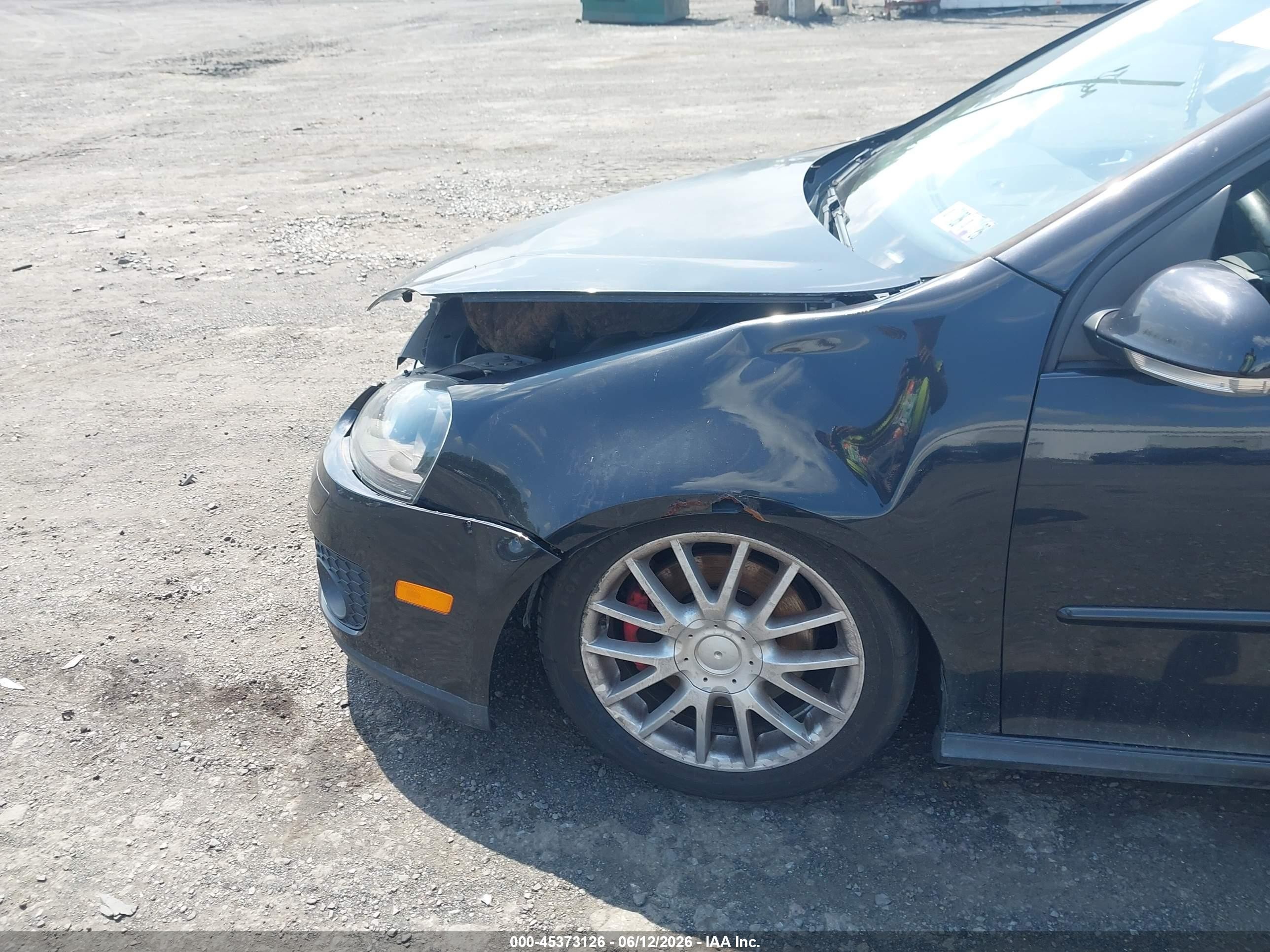 2007 Volkswagen Gti 2-door (a6)/fahrenheit Black vin: WVWFV71K37W103201