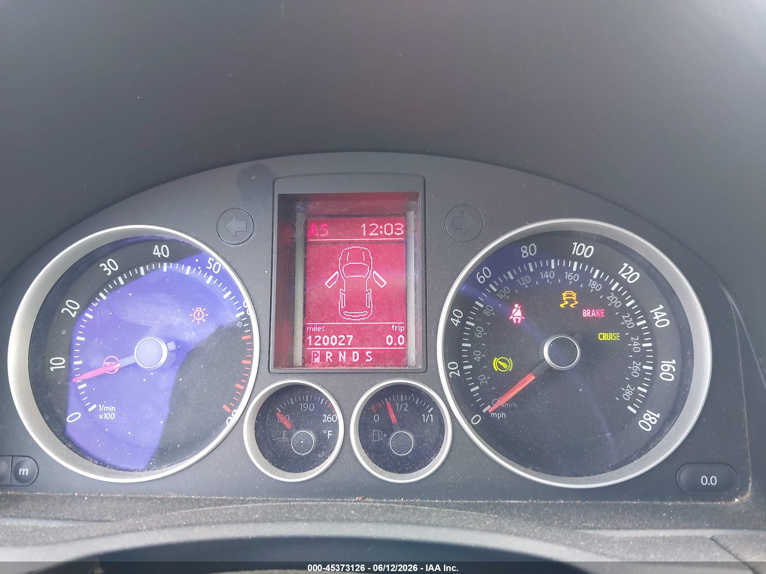 2007 Volkswagen Gti 2-door (a6)/fahrenheit Black vin: WVWFV71K37W103201