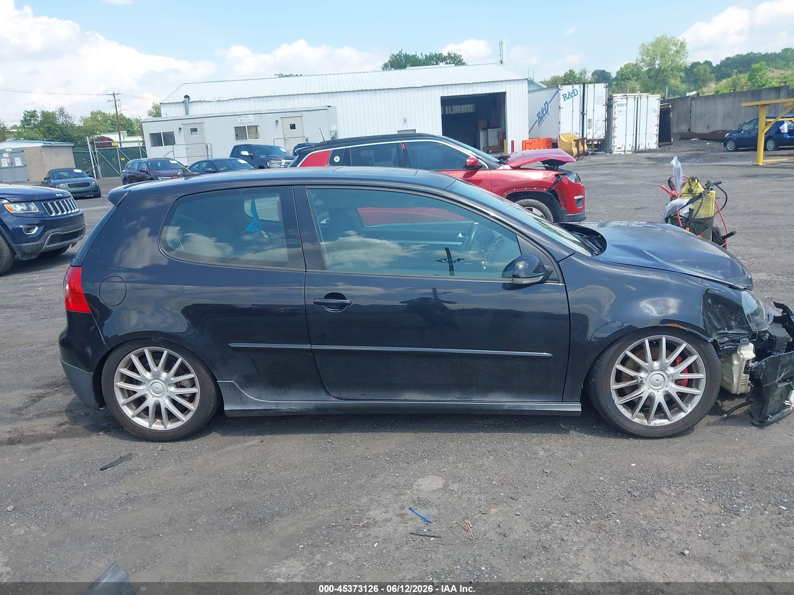 2007 Volkswagen Gti 2-door (a6)/fahrenheit Black vin: WVWFV71K37W103201