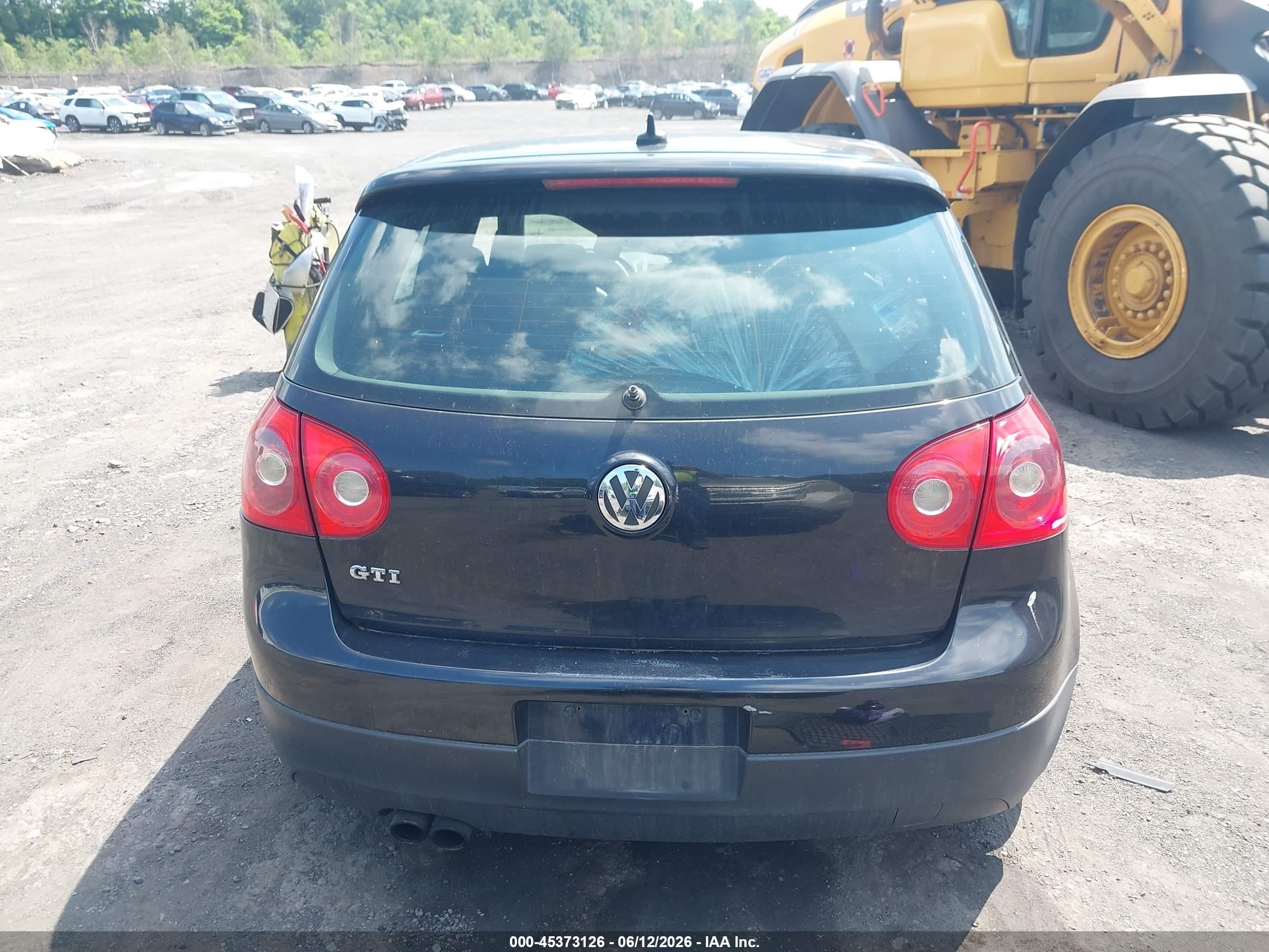 2007 Volkswagen Gti 2-door (a6)/fahrenheit Black vin: WVWFV71K37W103201