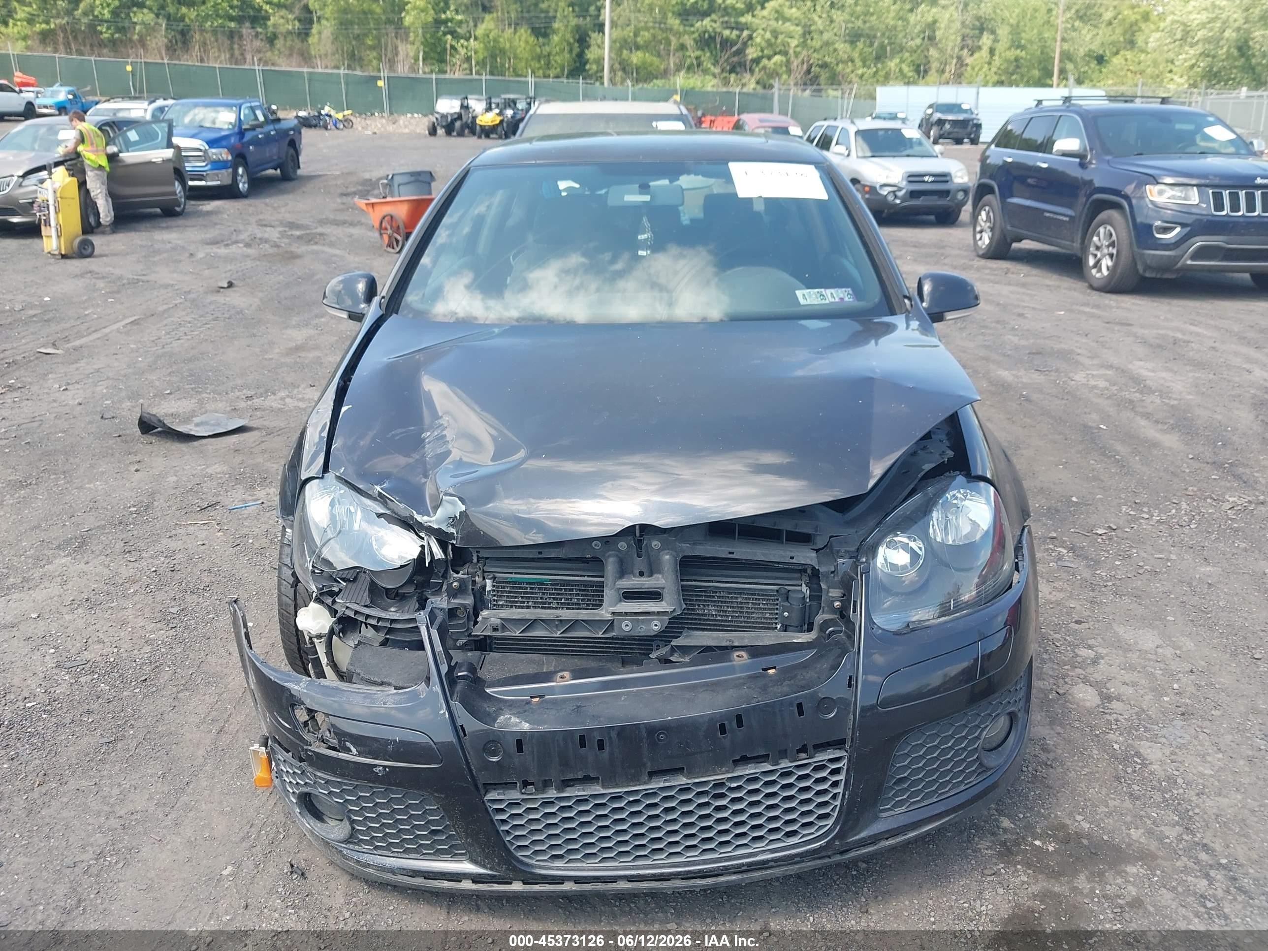2007 Volkswagen Gti 2-door (a6)/fahrenheit Black vin: WVWFV71K37W103201