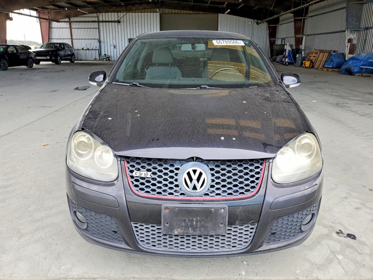 2008 Volkswagen Gti Black vin: WVWFV71K38W270563