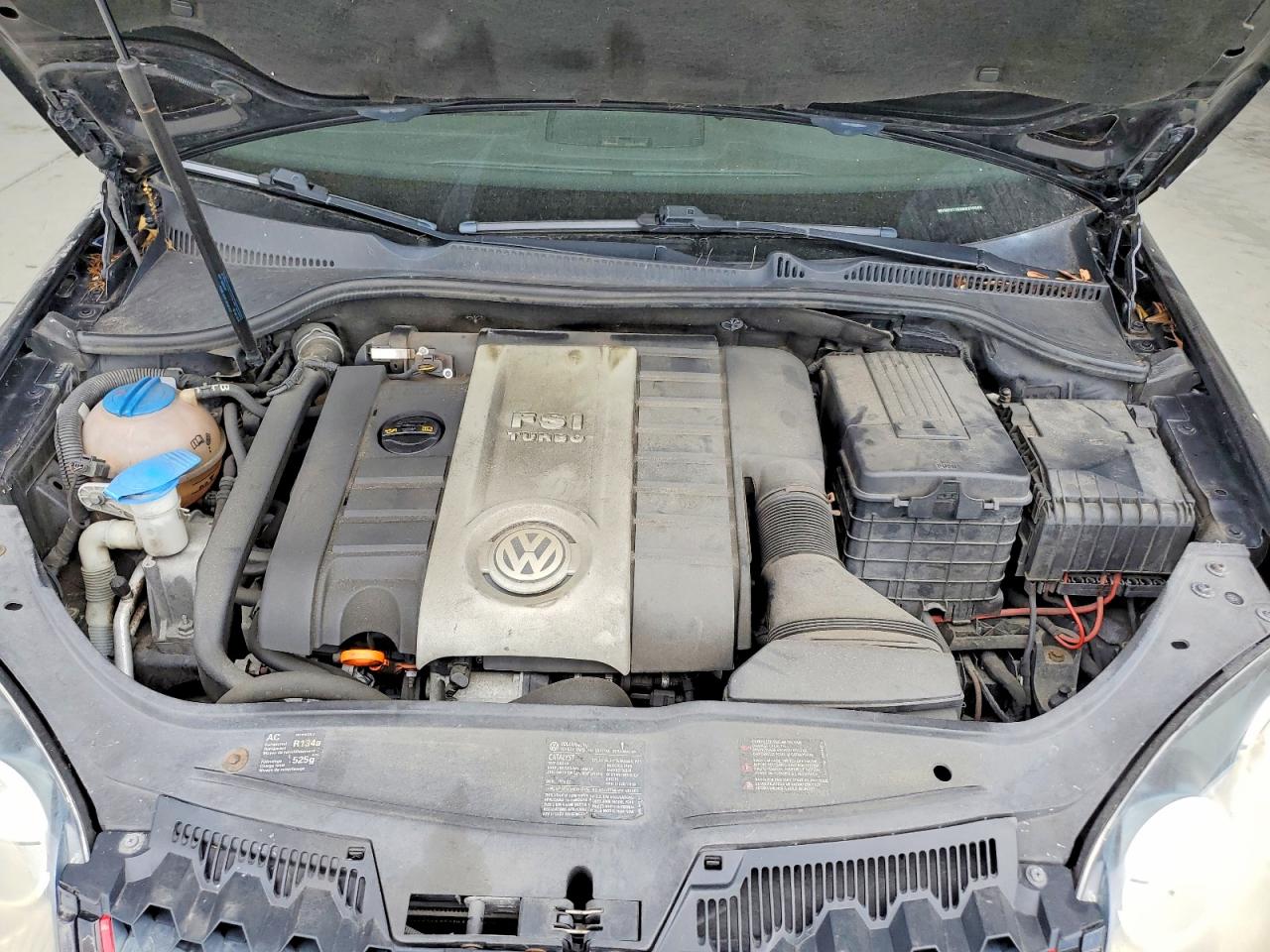 2008 Volkswagen Gti Black vin: WVWFV71K38W270563