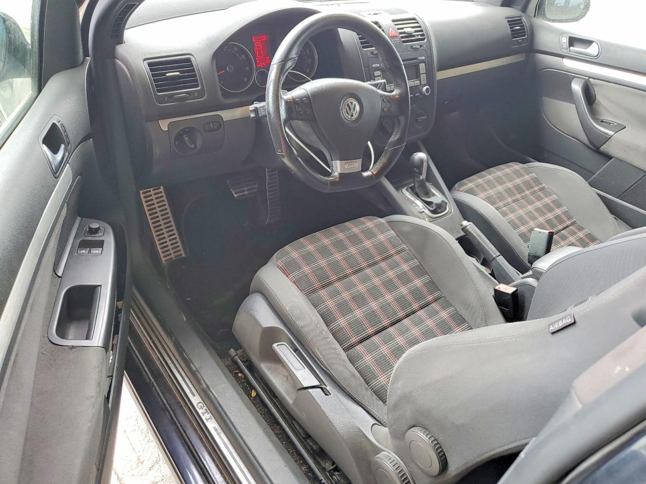 2008 Volkswagen Gti Black vin: WVWFV71K38W270563