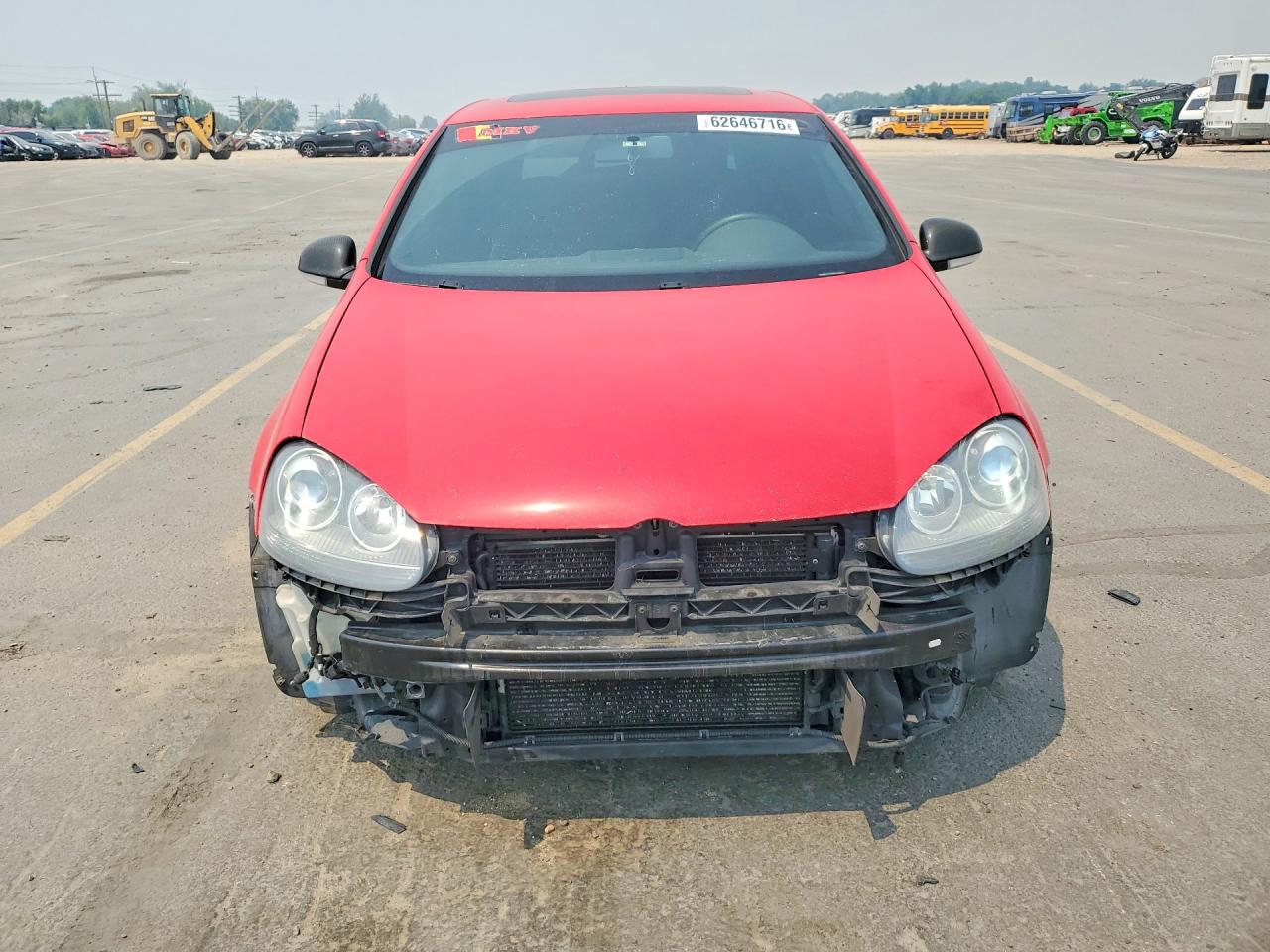 2008 Volkswagen Gti Красный vin: WVWFV71K68W218733