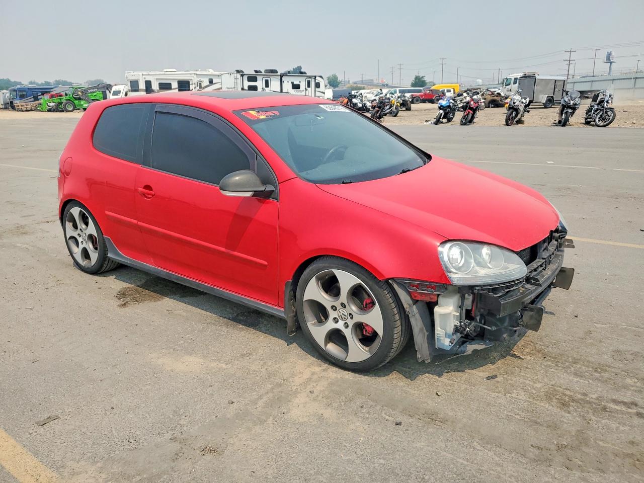 2008 Volkswagen Gti Красный vin: WVWFV71K68W218733