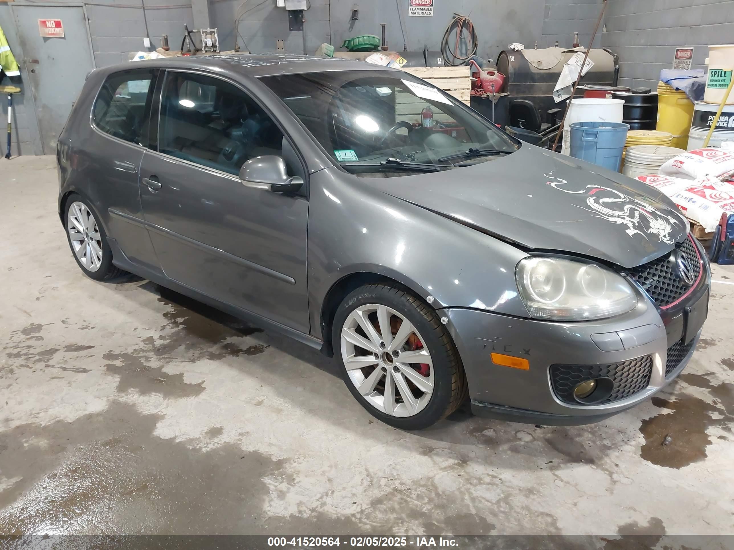 2006 Volkswagen New Gti   Gray vin: WVWFV71K76W141500