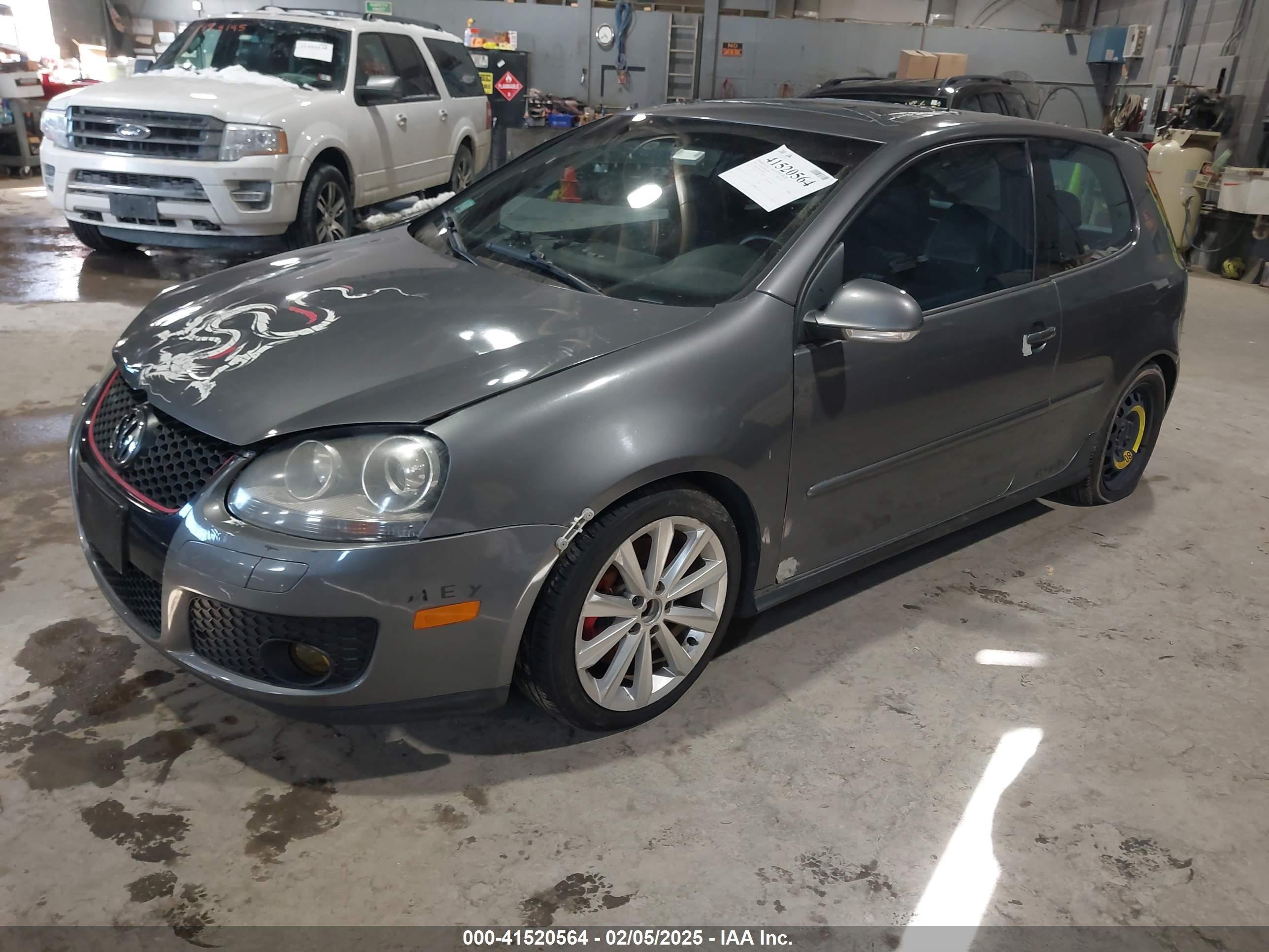 2006 Volkswagen New Gti   Gray vin: WVWFV71K76W141500