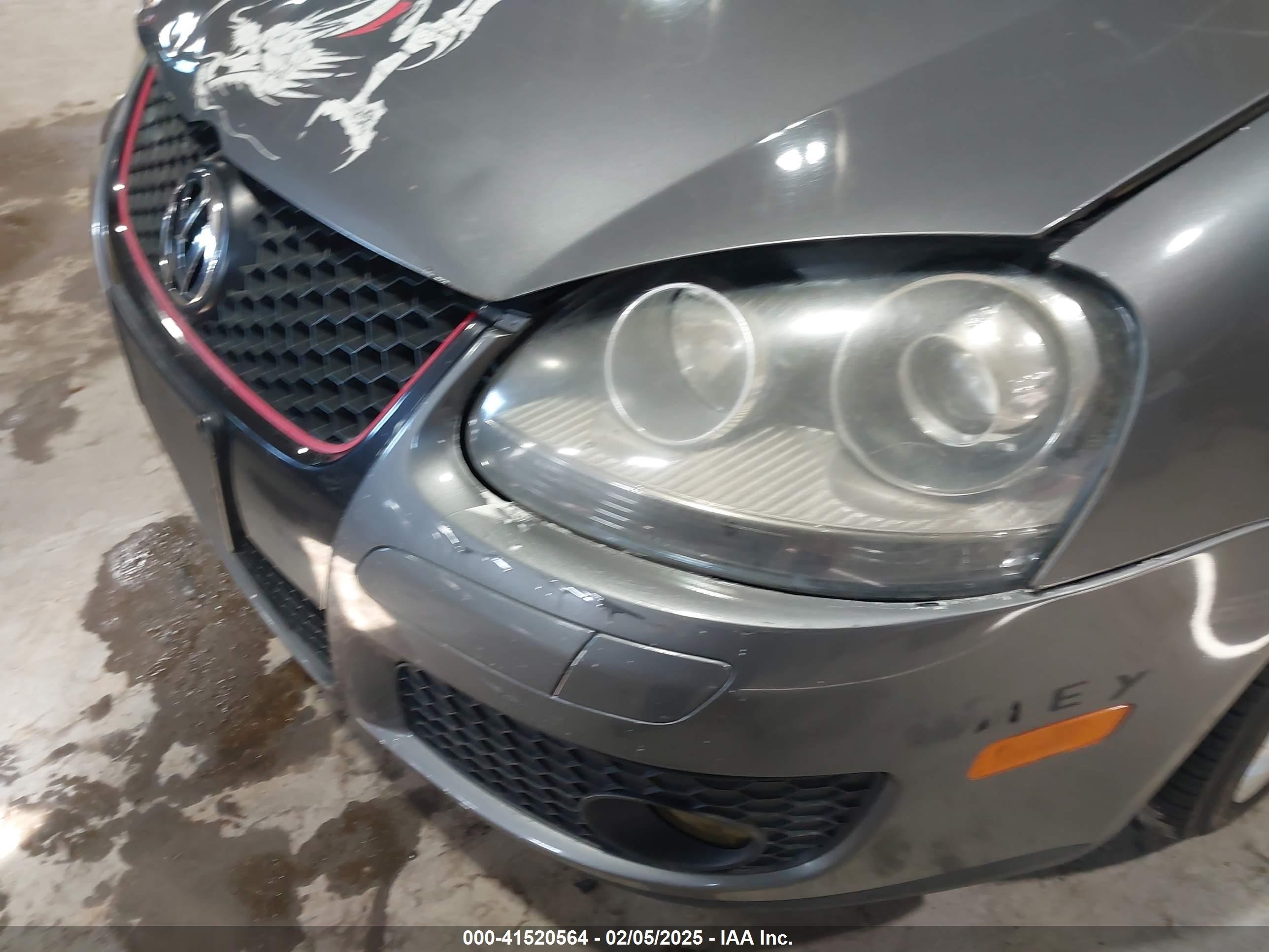 2006 Volkswagen New Gti   Gray vin: WVWFV71K76W141500