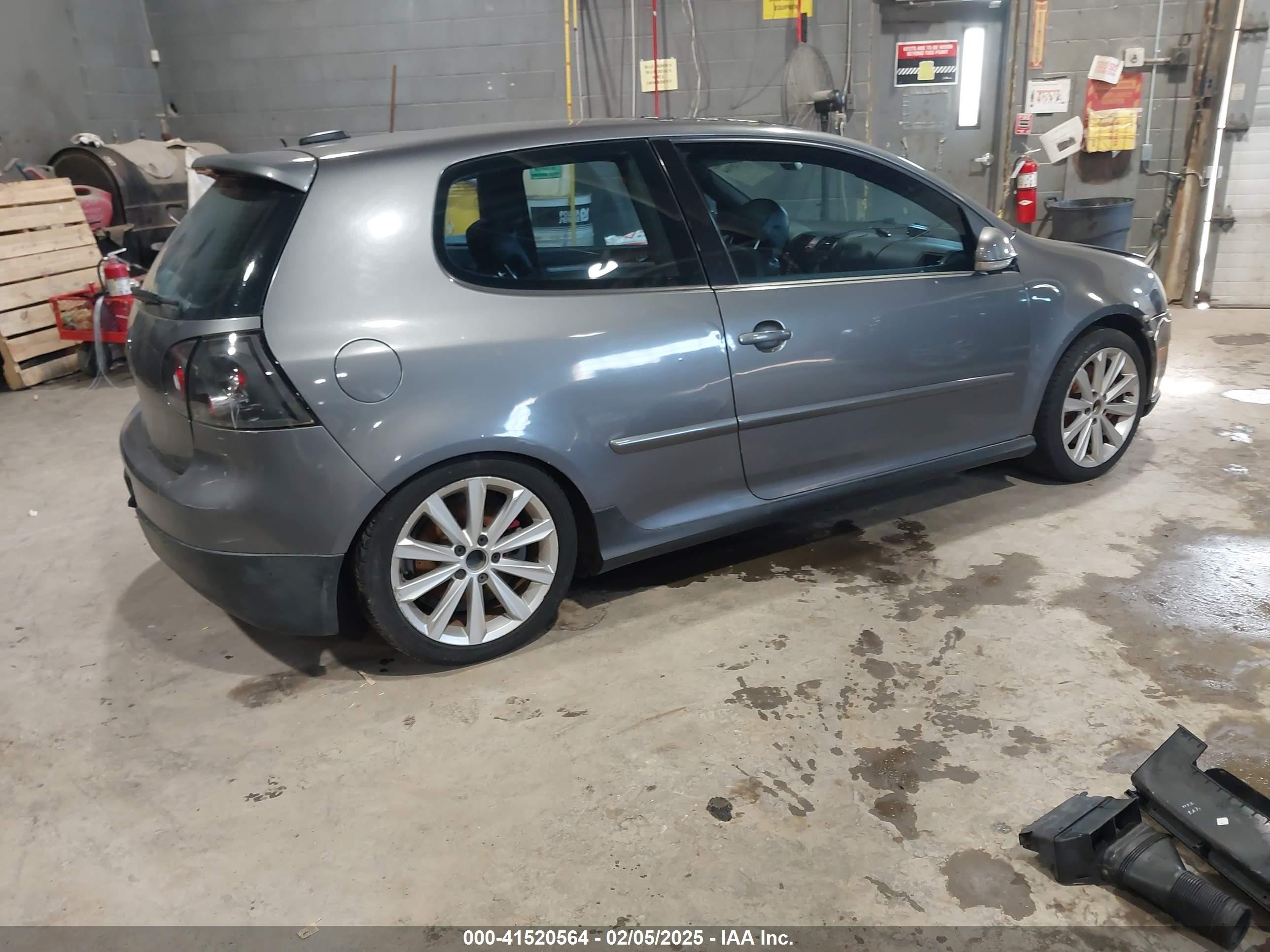 2006 Volkswagen New Gti   Gray vin: WVWFV71K76W141500