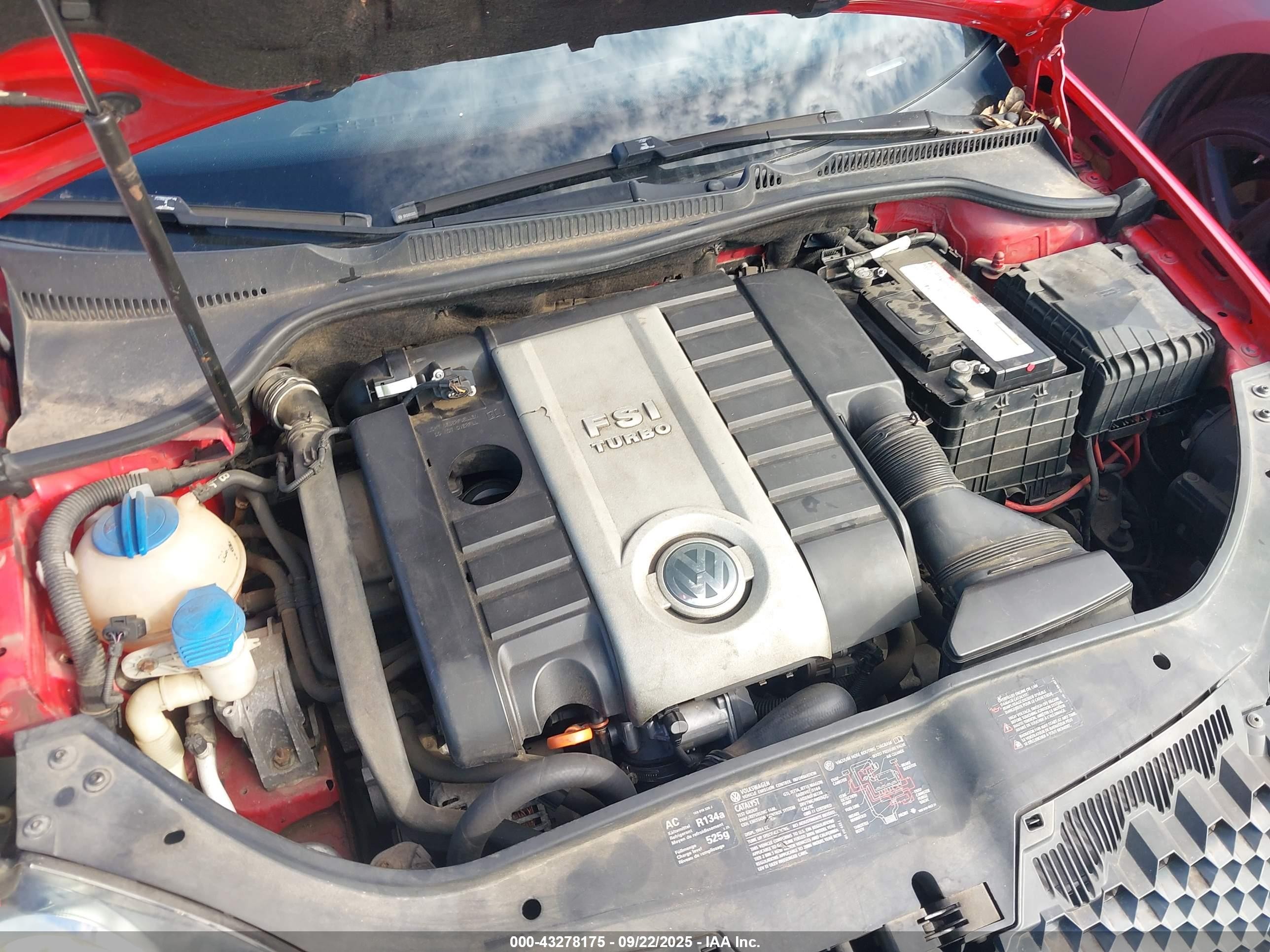 2006 Volkswagen Gti 2-door Red vin: WVWFV71K86W110417