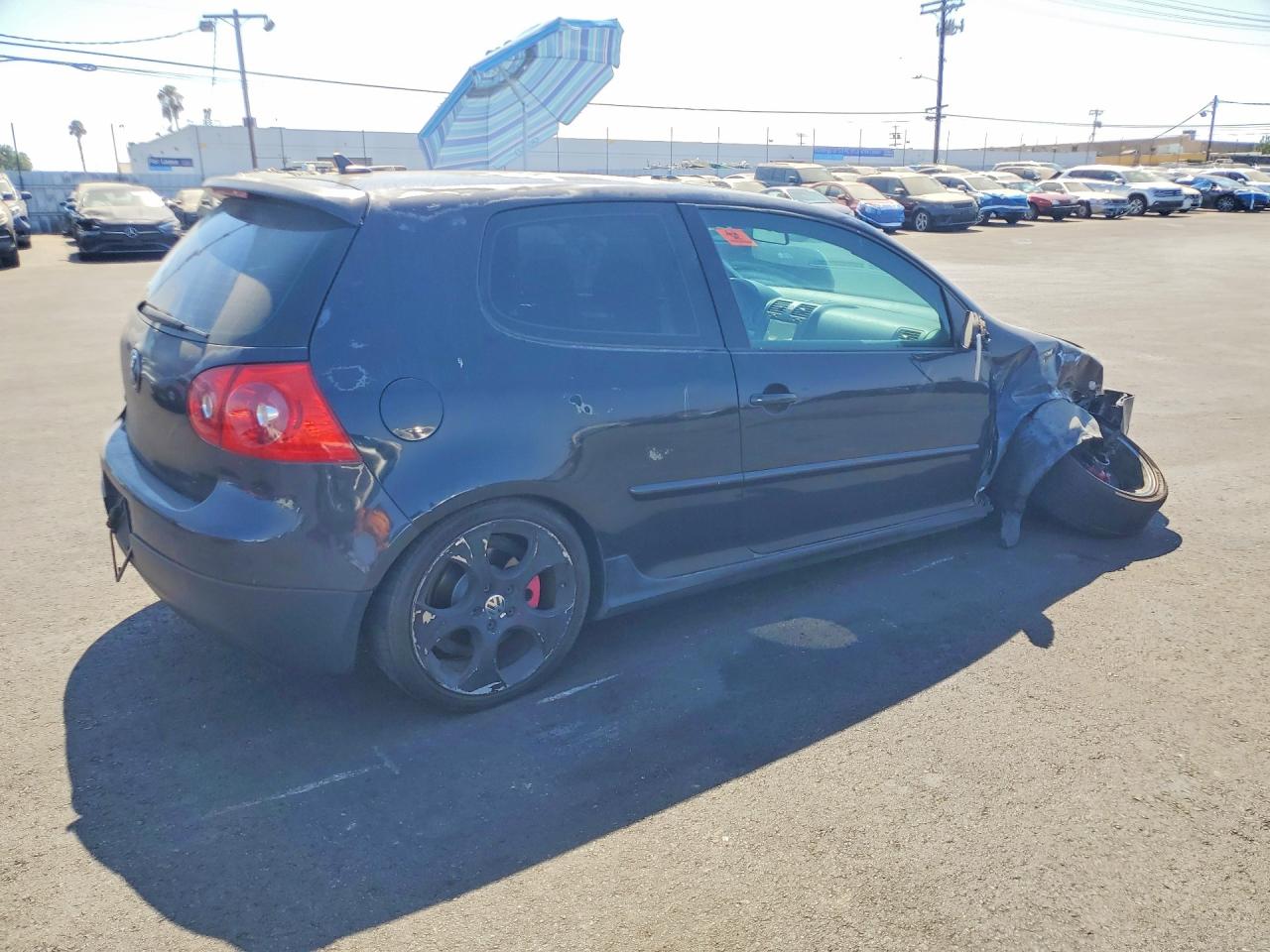 2007 Volkswagen New Gti Fahrenheit Black vin: WVWFV71K87W032223