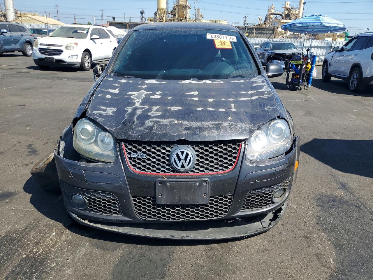 2007 Volkswagen New Gti Fahrenheit Black vin: WVWFV71K87W032223