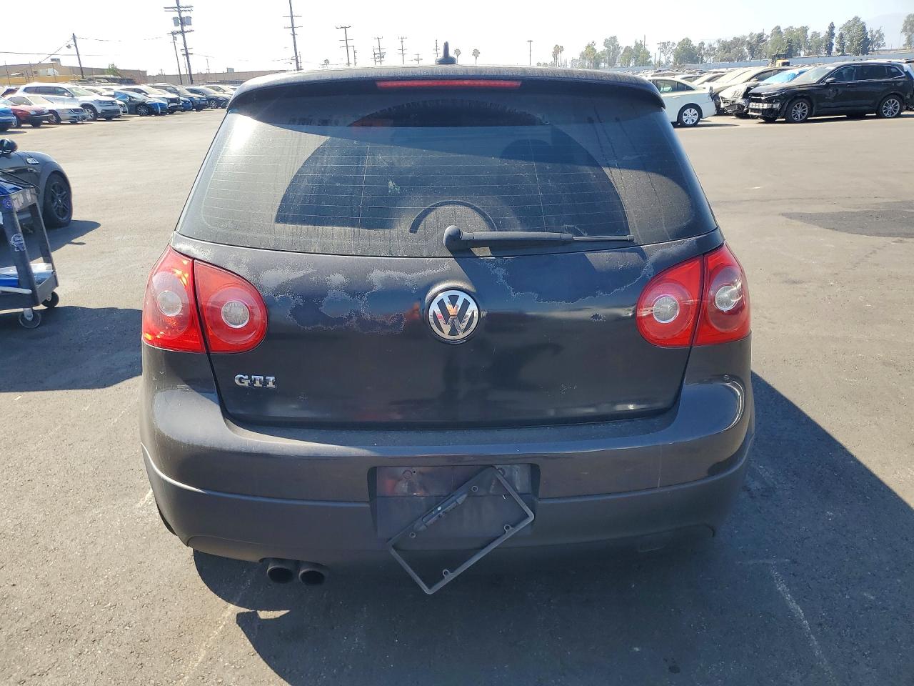 2007 Volkswagen New Gti Fahrenheit Black vin: WVWFV71K87W032223