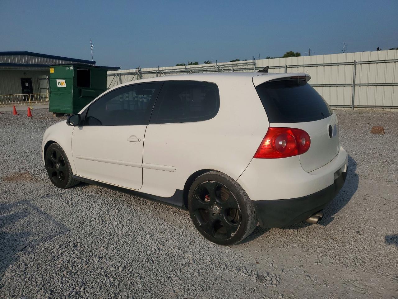 2008 Volkswagen Gti White vin: WVWFV71K88W052943