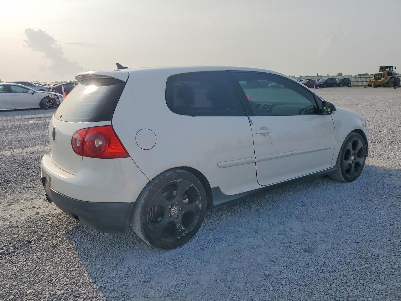 2008 Volkswagen Gti White vin: WVWFV71K88W052943