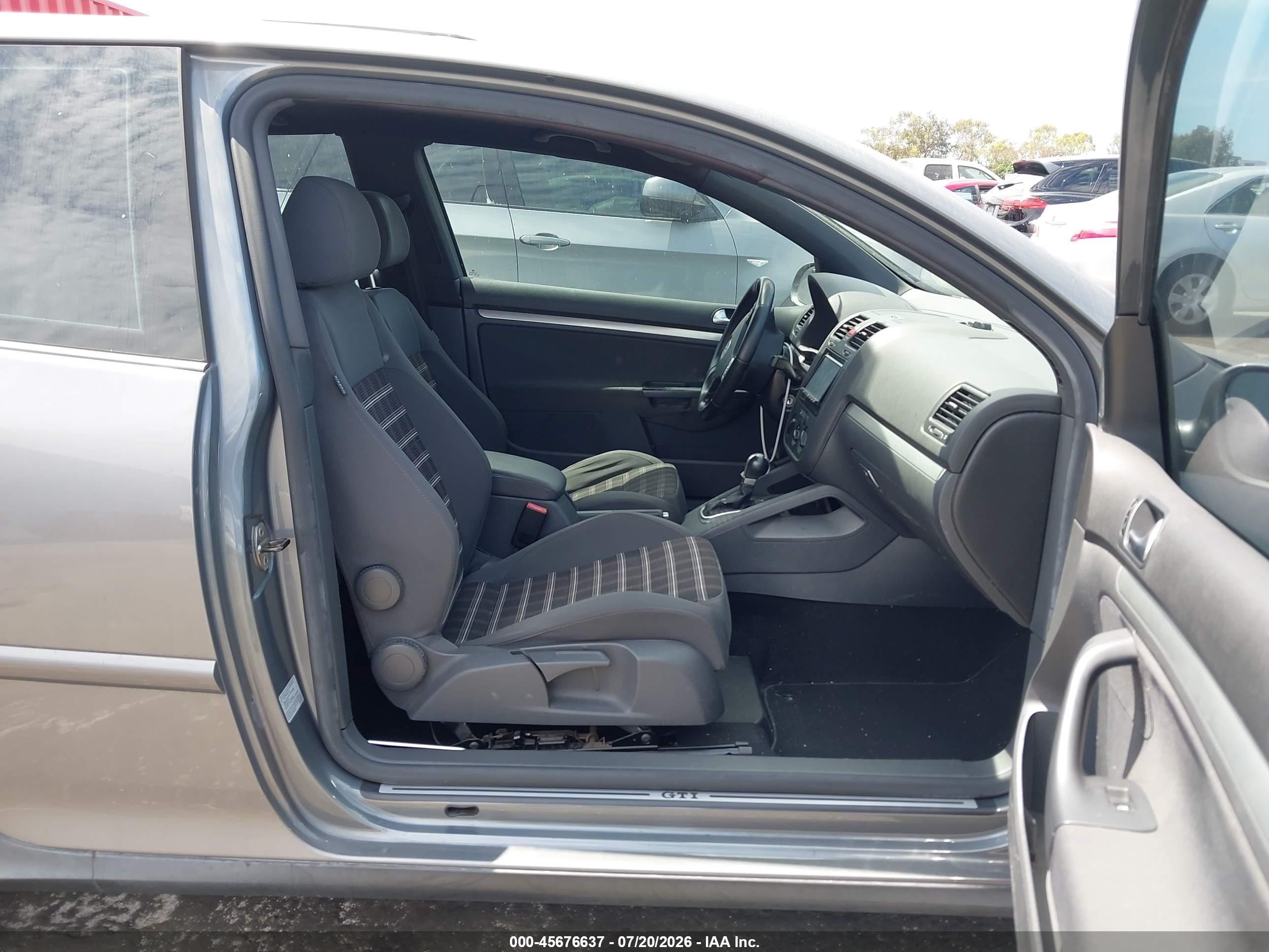2007 Volkswagen Gti 2-door (a6)/fahrenheit Gray vin: WVWFV71K97W049600