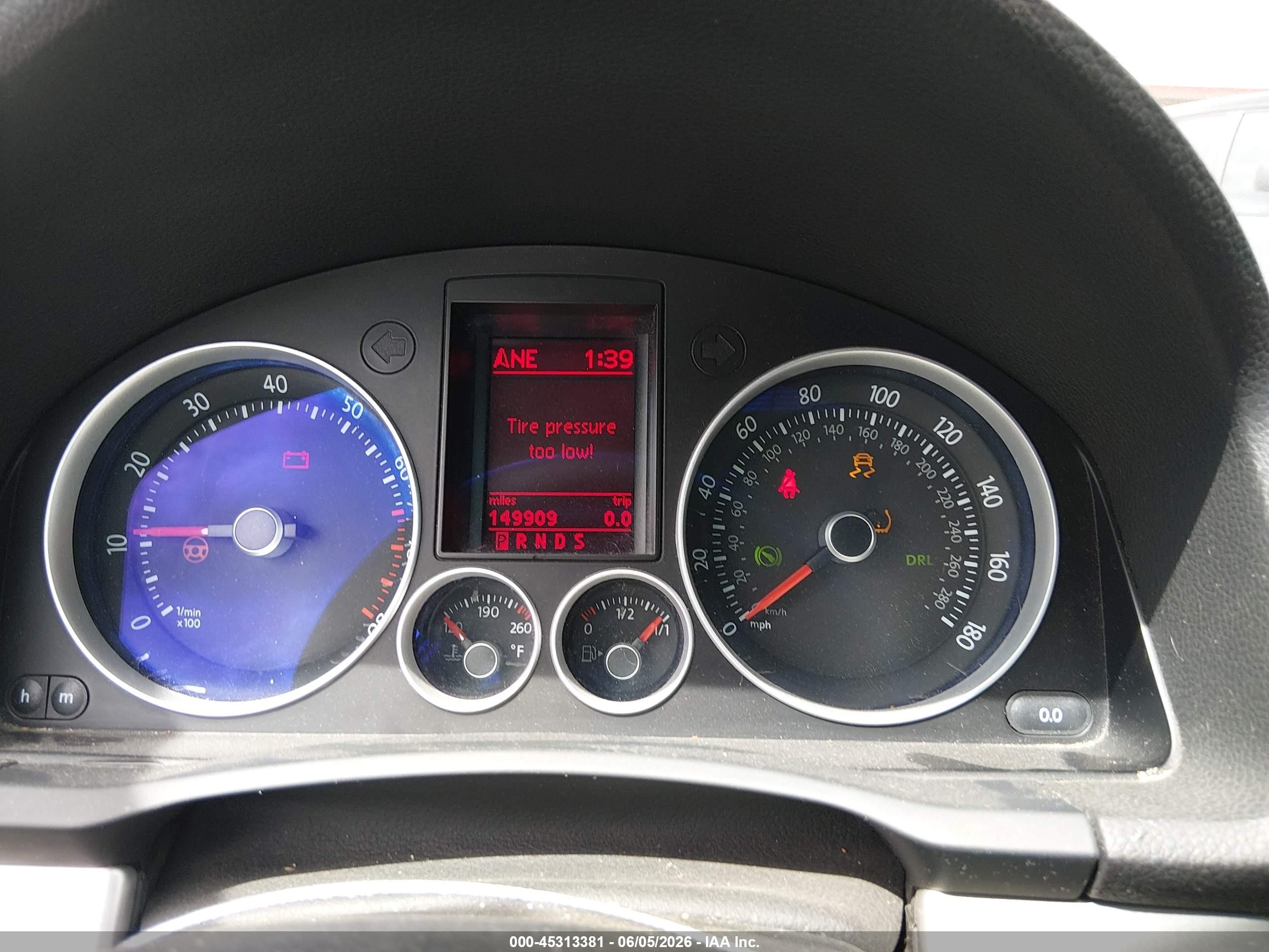 2009 Volkswagen Gti 2-door Gray vin: WVWFV71K99W144774