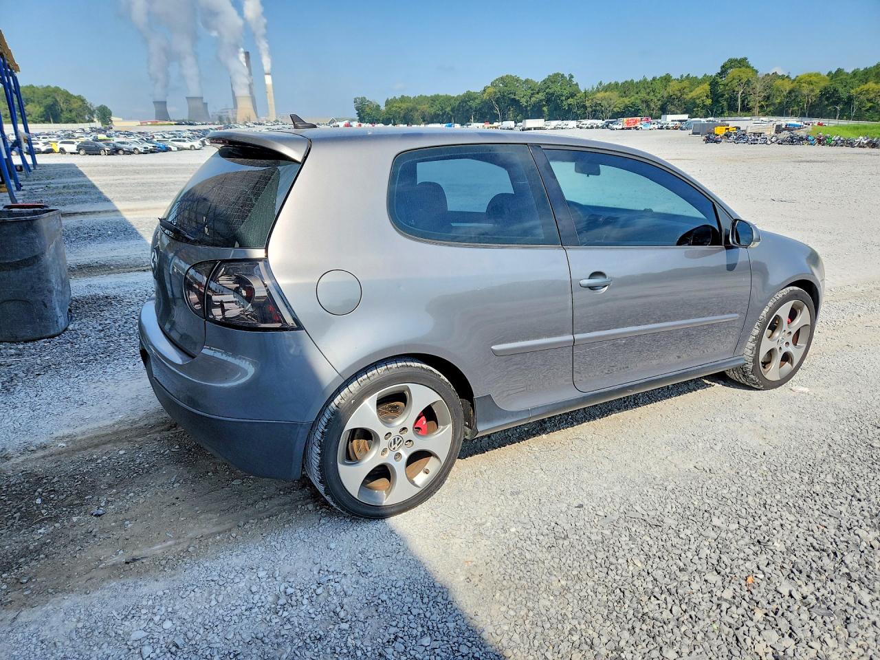 2007 Volkswagen Gti Gray vin: WVWFV71KX7W030750