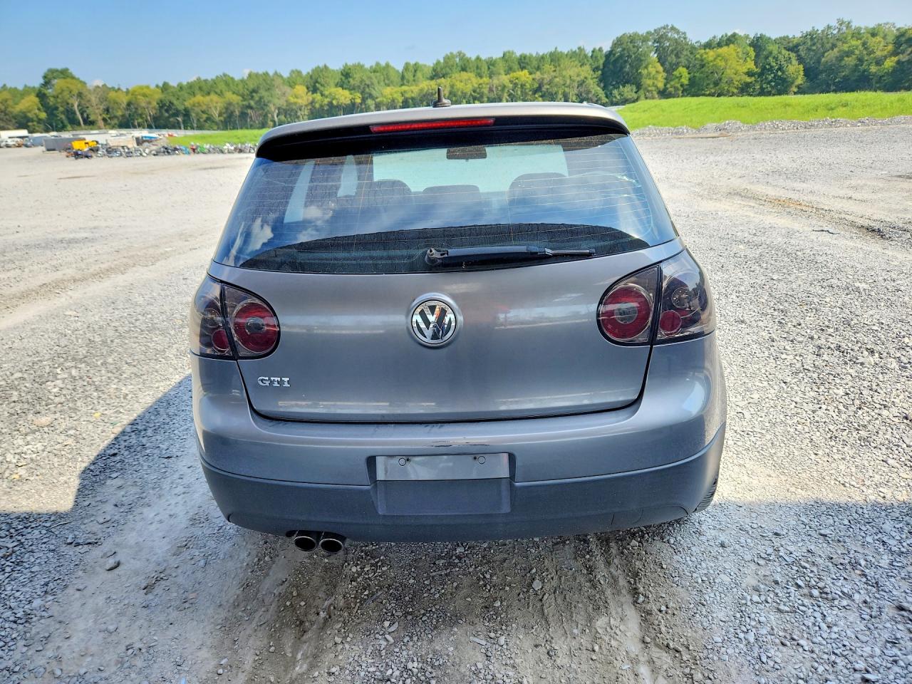 2007 Volkswagen Gti Gray vin: WVWFV71KX7W030750