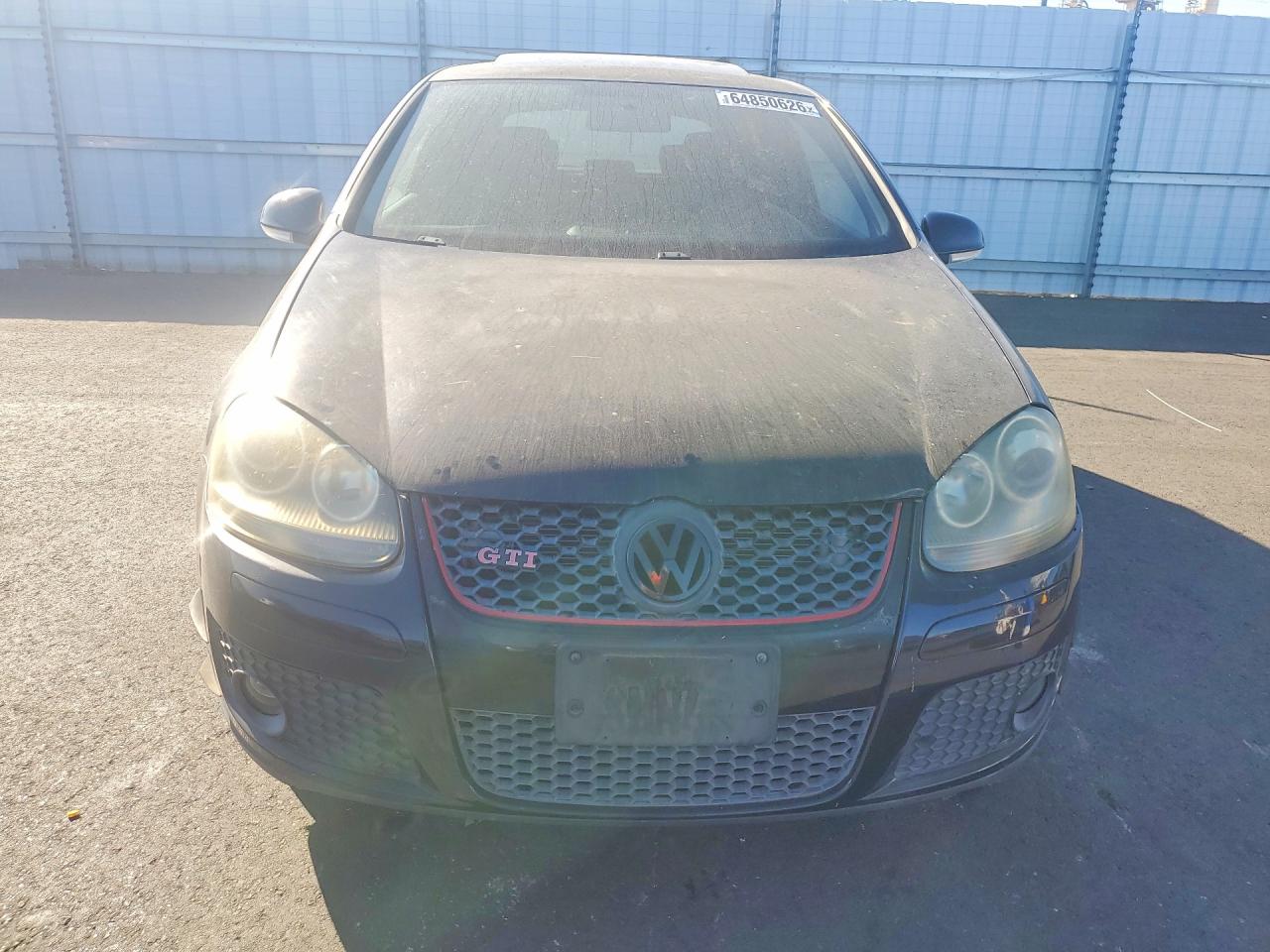 2008 Volkswagen Gti Black vin: WVWFV71KX8W252402