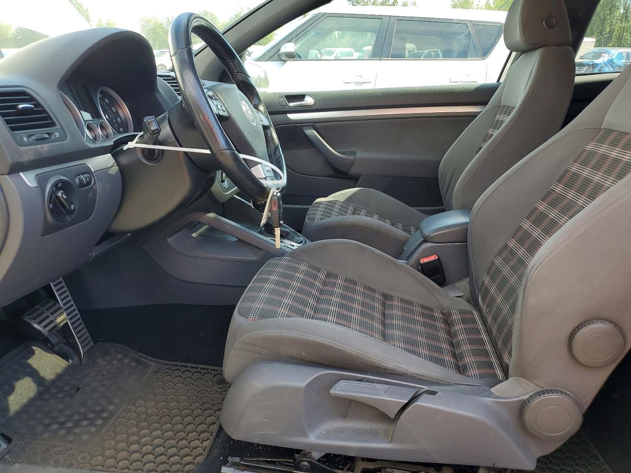 2009 Volkswagen Gti Белый vin: WVWFV71KX9W060088
