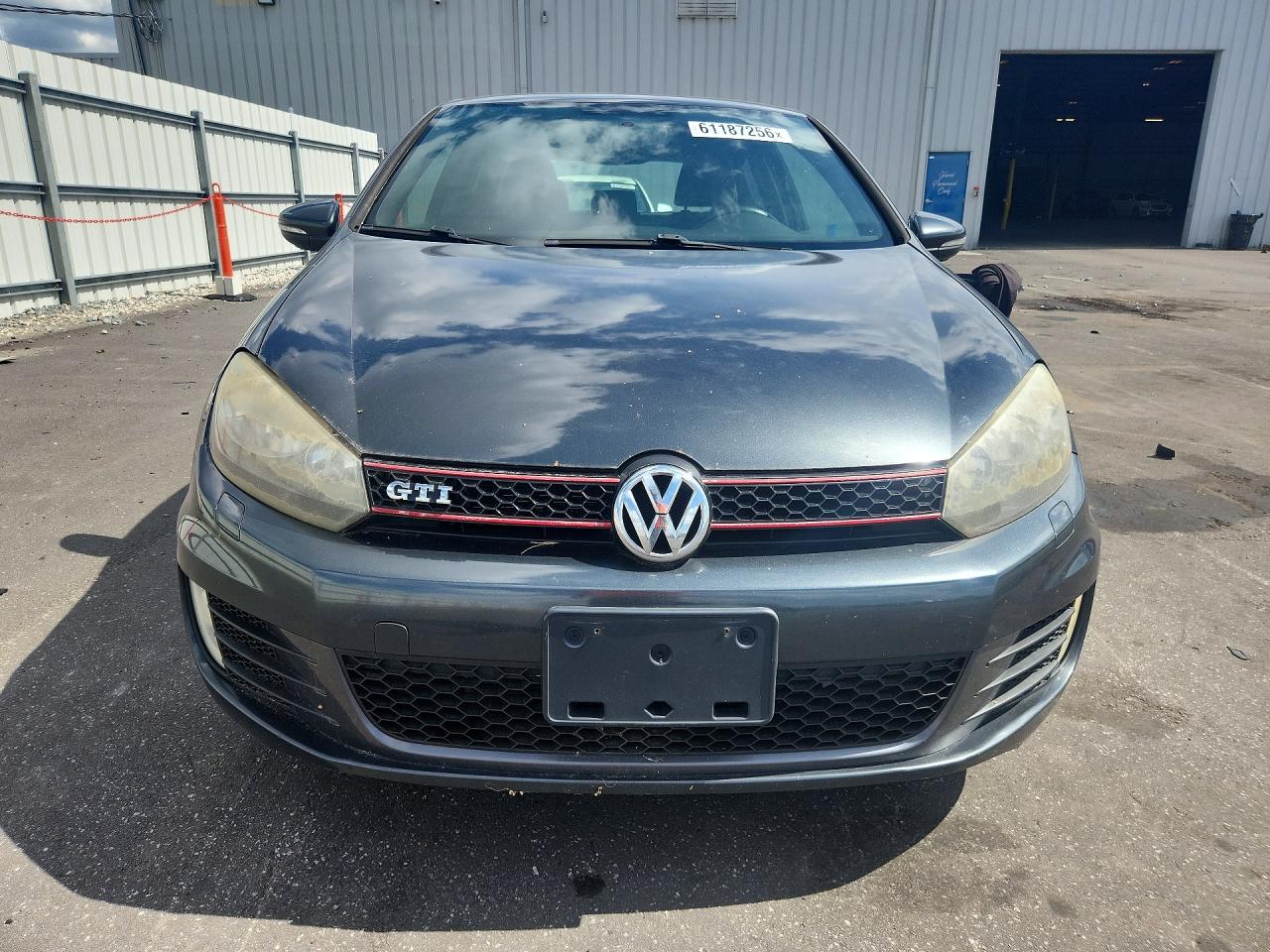 2011 Volkswagen Gti Gray vin: WVWFV7AJ2BW137517