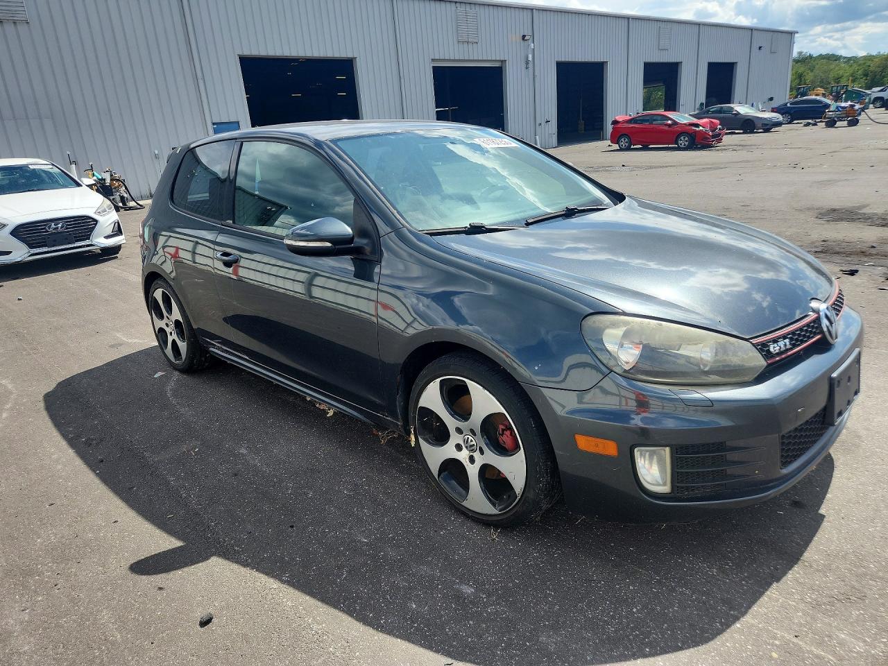 2011 Volkswagen Gti Gray vin: WVWFV7AJ2BW137517