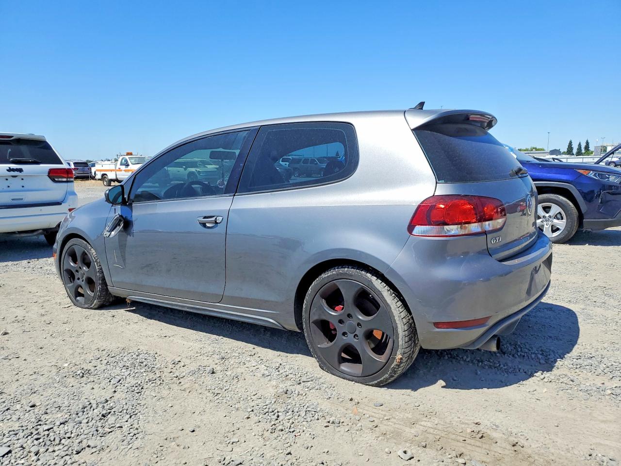 2010 Volkswagen Gti Серый vin: WVWFV7AJ7AW166963