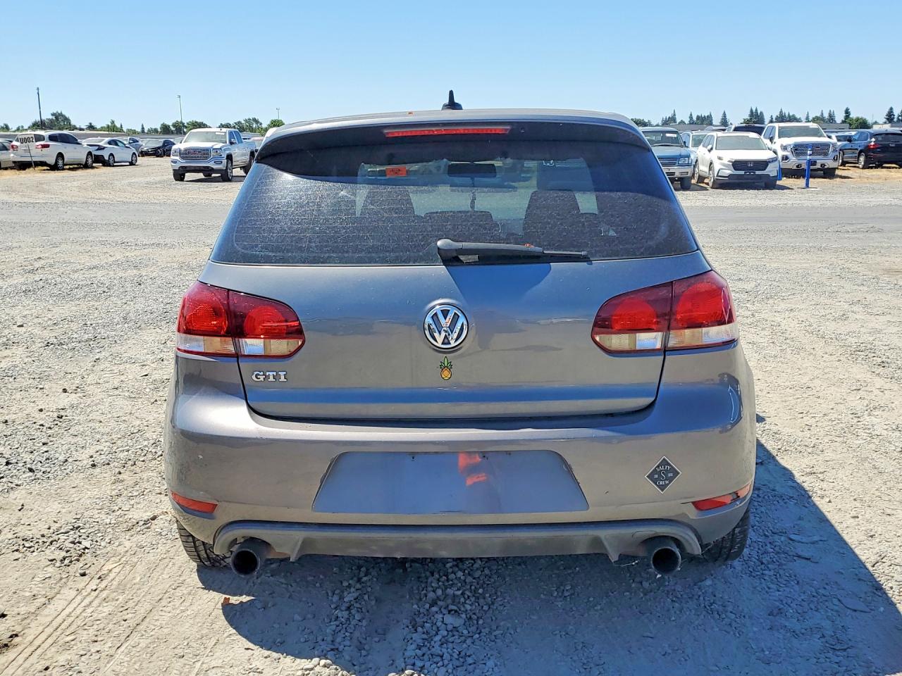 2010 Volkswagen Gti Серый vin: WVWFV7AJ7AW166963