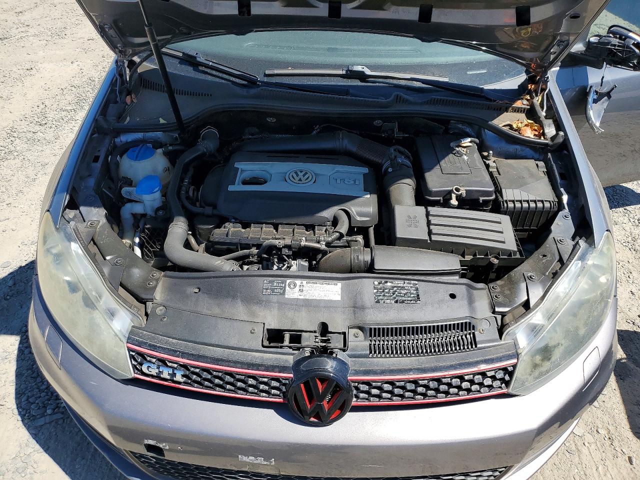 2010 Volkswagen Gti Серый vin: WVWFV7AJ7AW166963