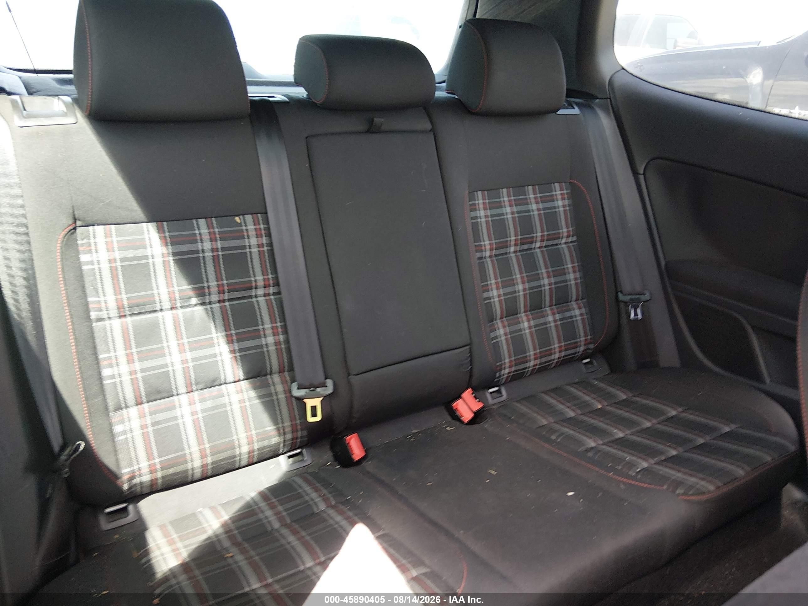 2013 Volkswagen Gti 2-door Gray vin: WVWFV7AJXDW025387