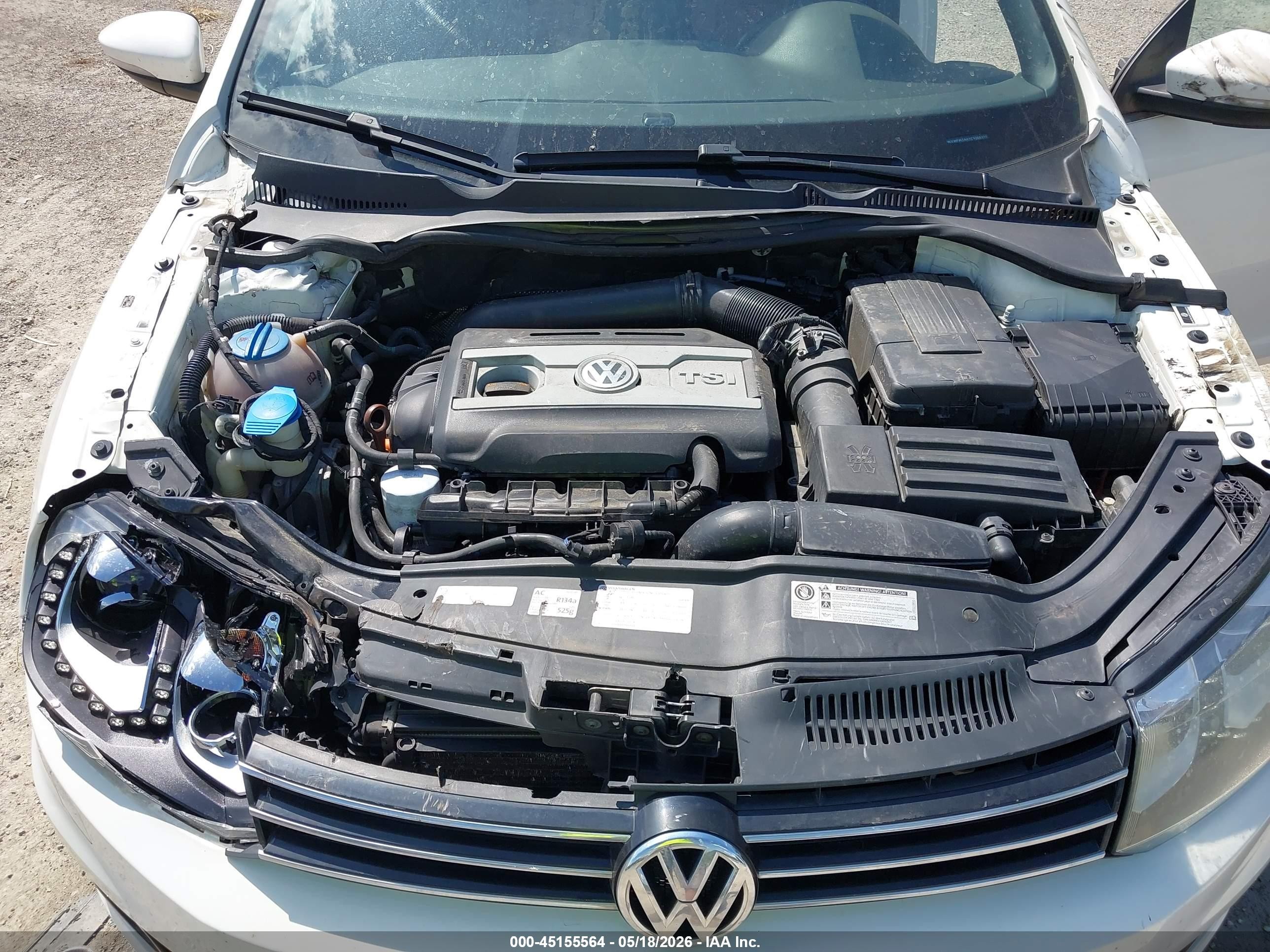 2012 Volkswagen Eos Lux White vin: WVWFW7AH1CV005155