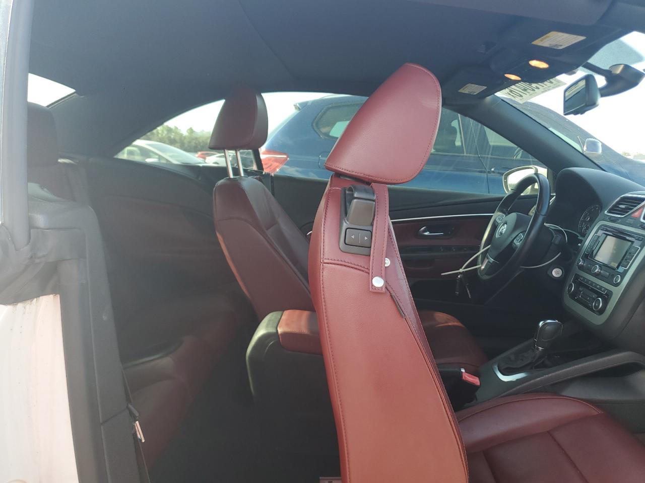 2012 Volkswagen Eos Lux Белый vin: WVWFW7AH8CV018243