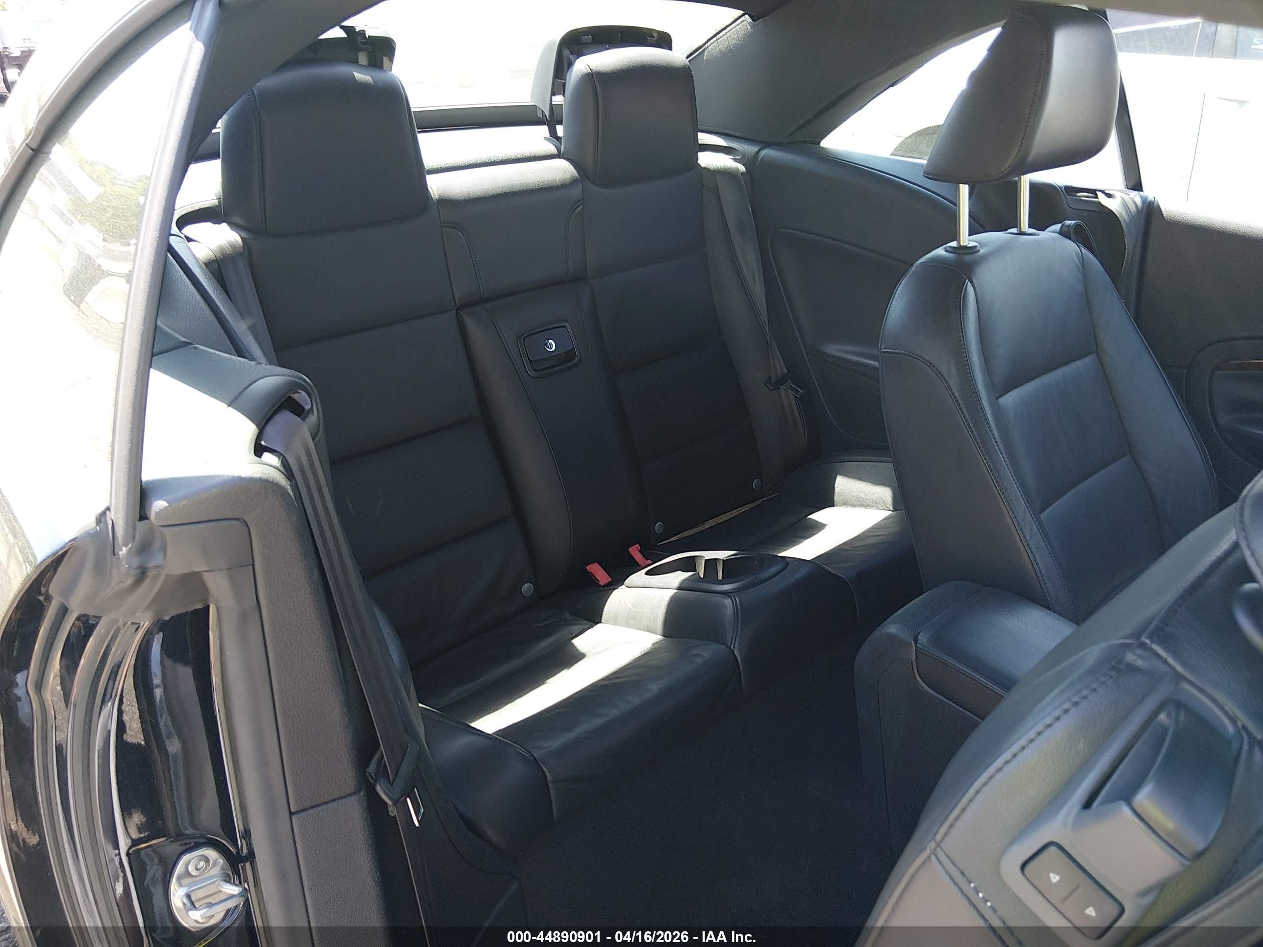 2012 Volkswagen Eos Executive/lux Black vin: WVWFW7AHXCV013318