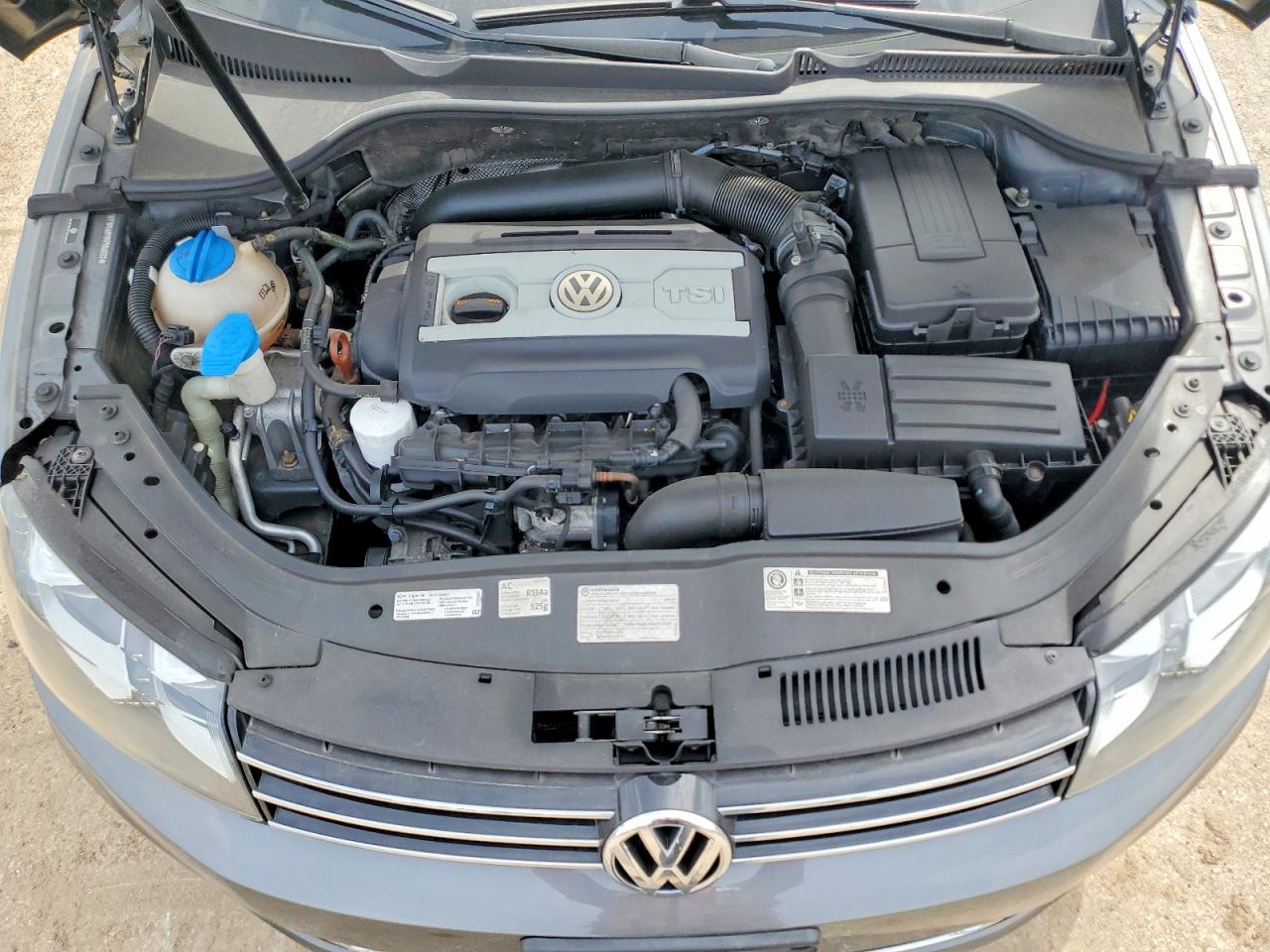2013 Volkswagen Eos Lux Gray vin: WVWFW8AH1DV004532