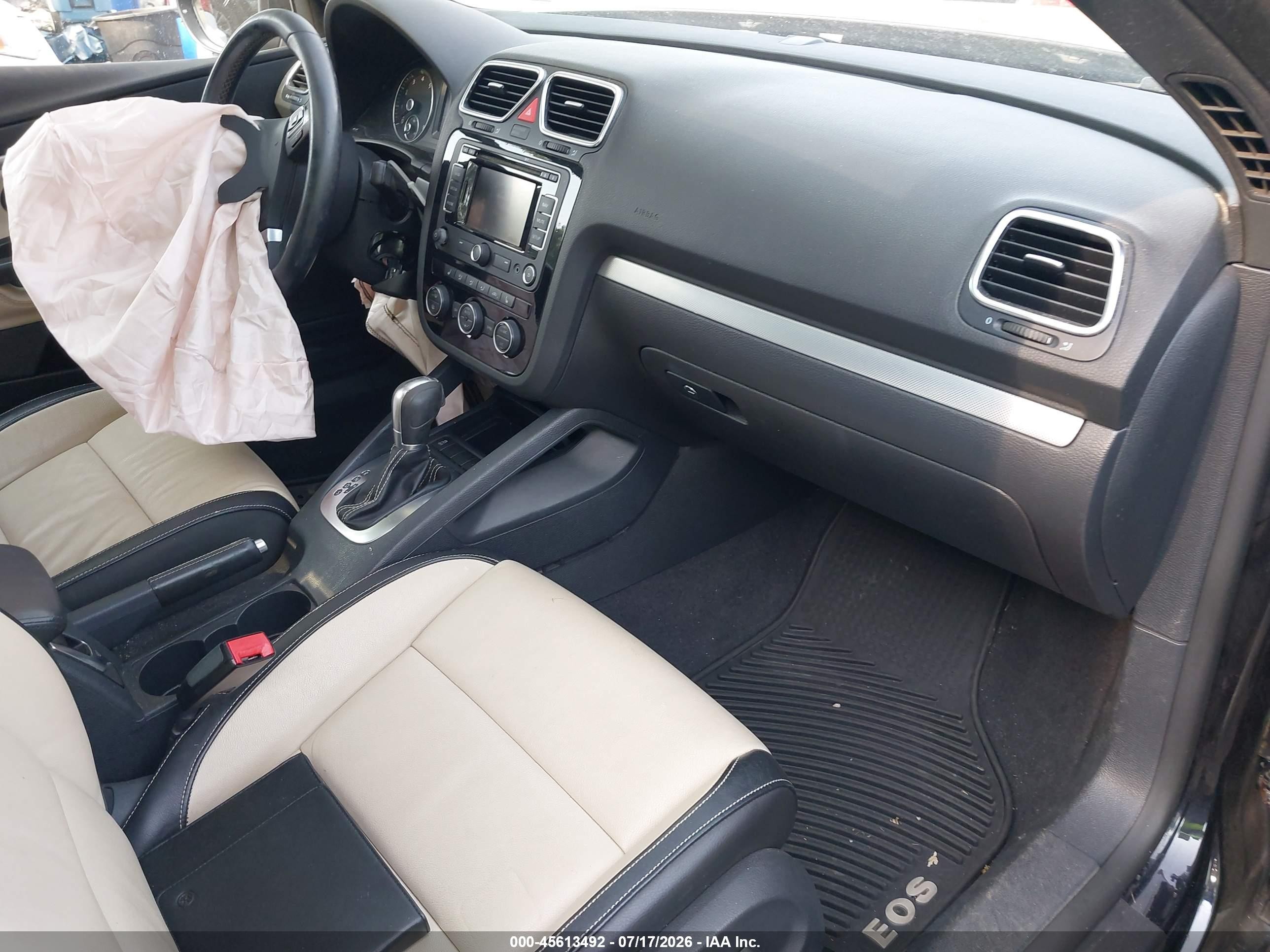 2015 Volkswagen Eos Final Edition Black vin: WVWFW8AH9FV000084