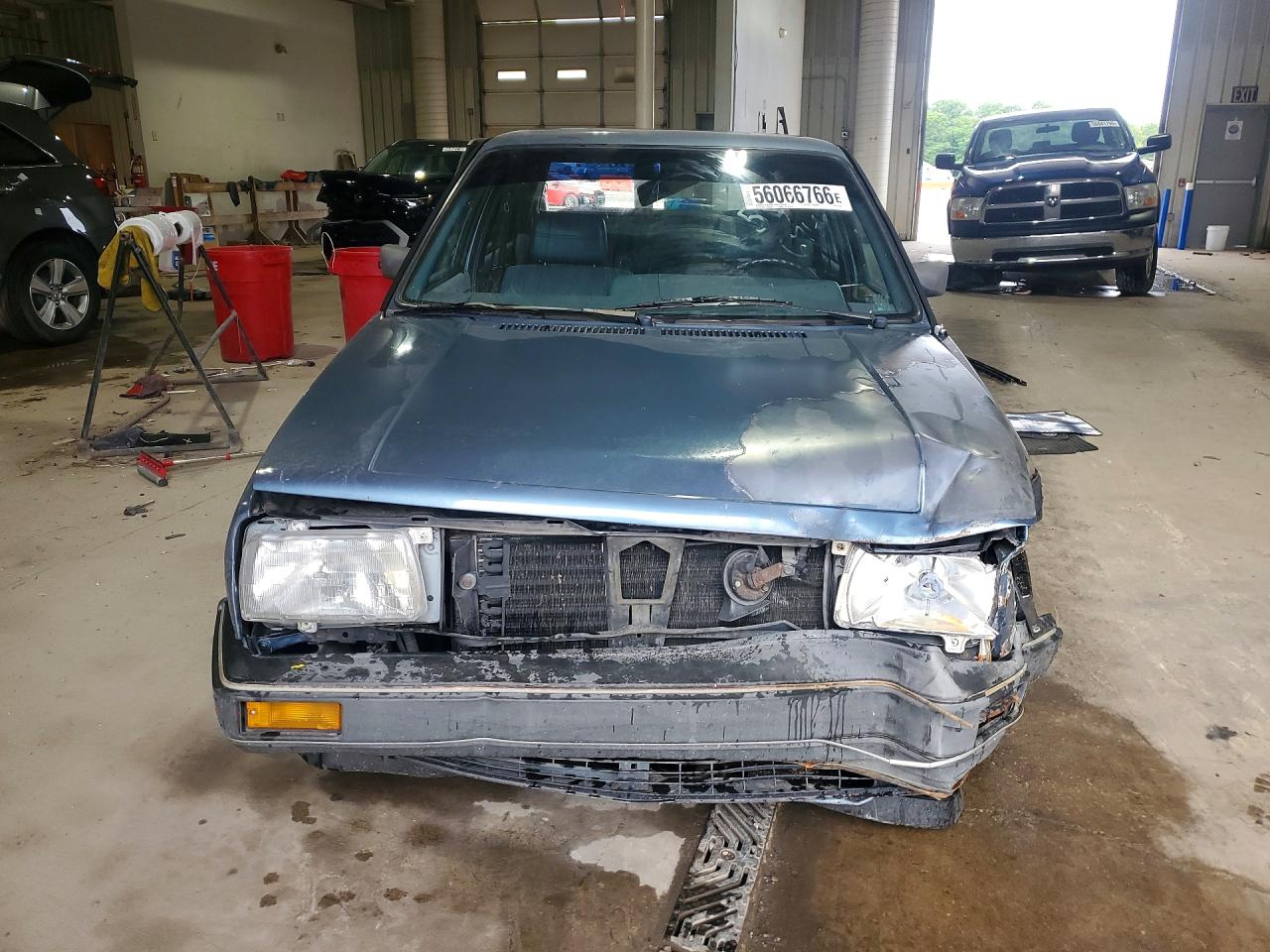 1985 Volkswagen Jetta Deluxe Синий vin: WVWGA0161FW437512
