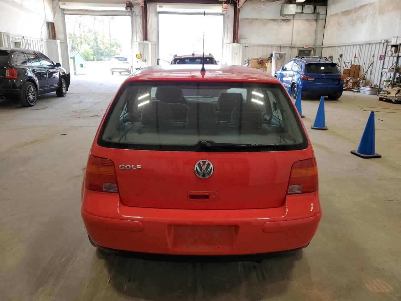 2000 Volkswagen Golf Gls Красный vin: WVWGA21J5YW498901
