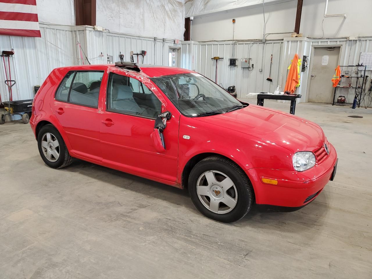 2000 Volkswagen Golf Gls Красный vin: WVWGA21J5YW498901
