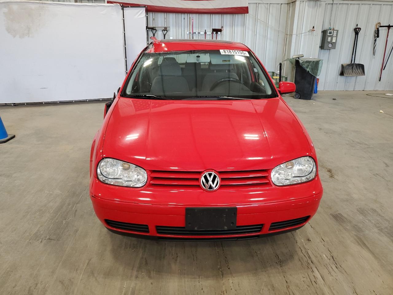 2000 Volkswagen Golf Gls Красный vin: WVWGA21J5YW498901