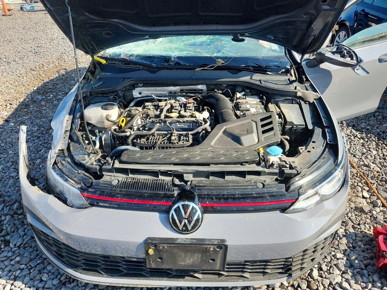 2024 Volkswagen Gti S Gray vin: WVWGA7CD5RW116940