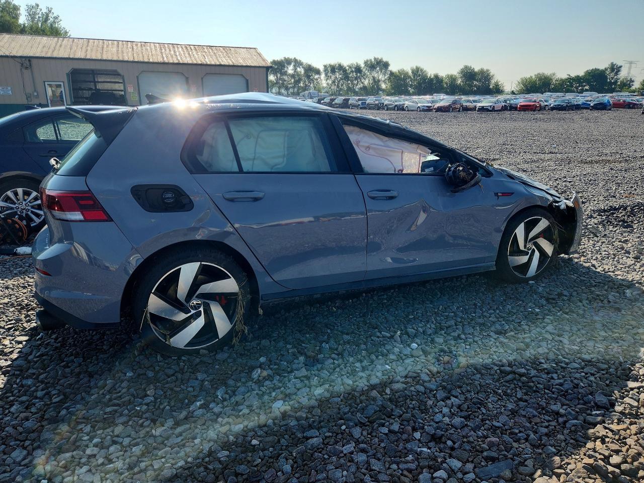 2024 Volkswagen Gti S Gray vin: WVWGA7CD5RW116940
