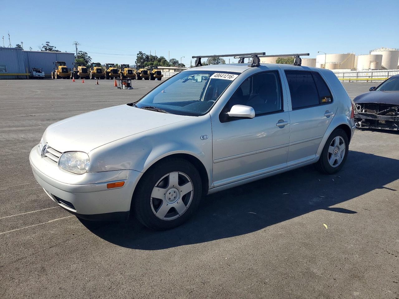 2000 Volkswagen Golf Gls Silver vin: WVWGC21J2YW370710