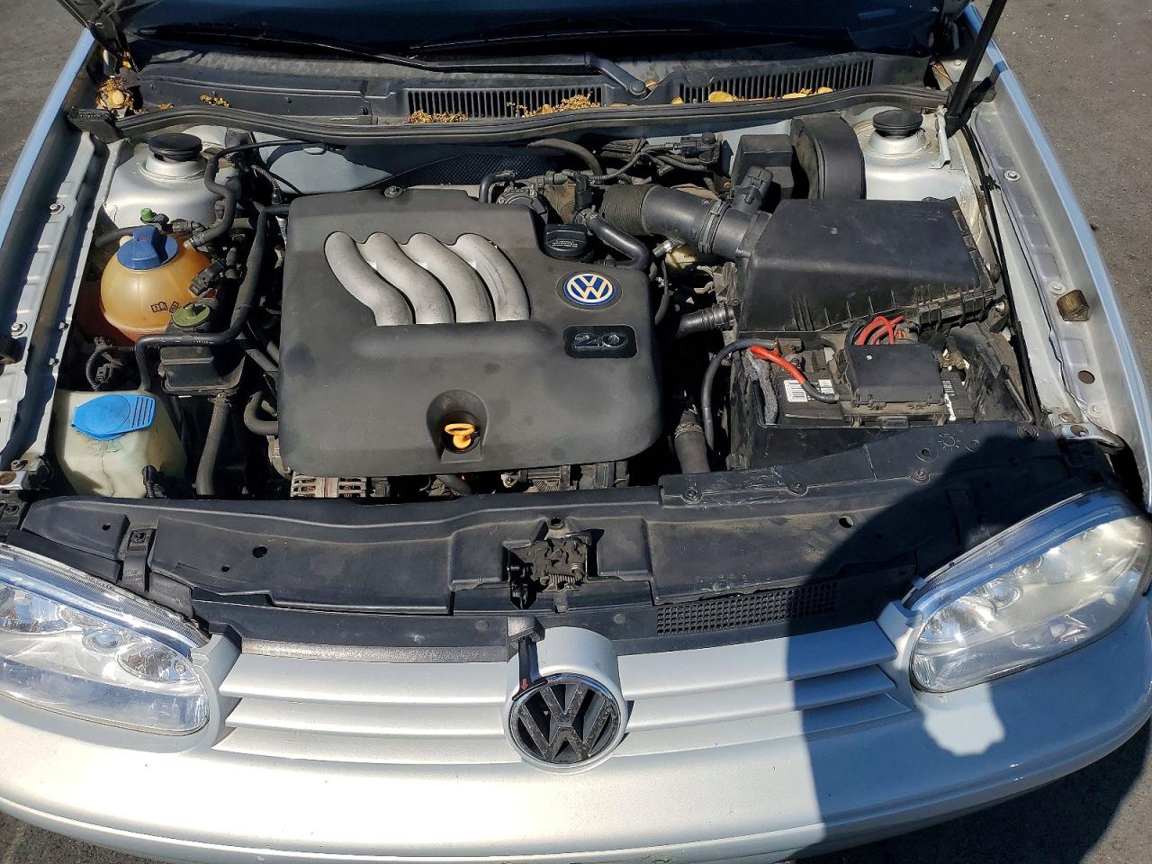 2000 Volkswagen Golf Gls Silver vin: WVWGC21J2YW370710