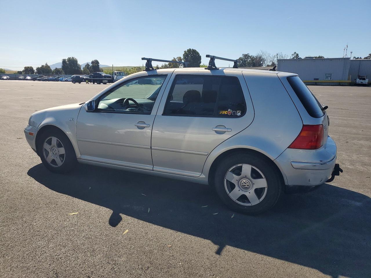 2000 Volkswagen Golf Gls Silver vin: WVWGC21J2YW370710