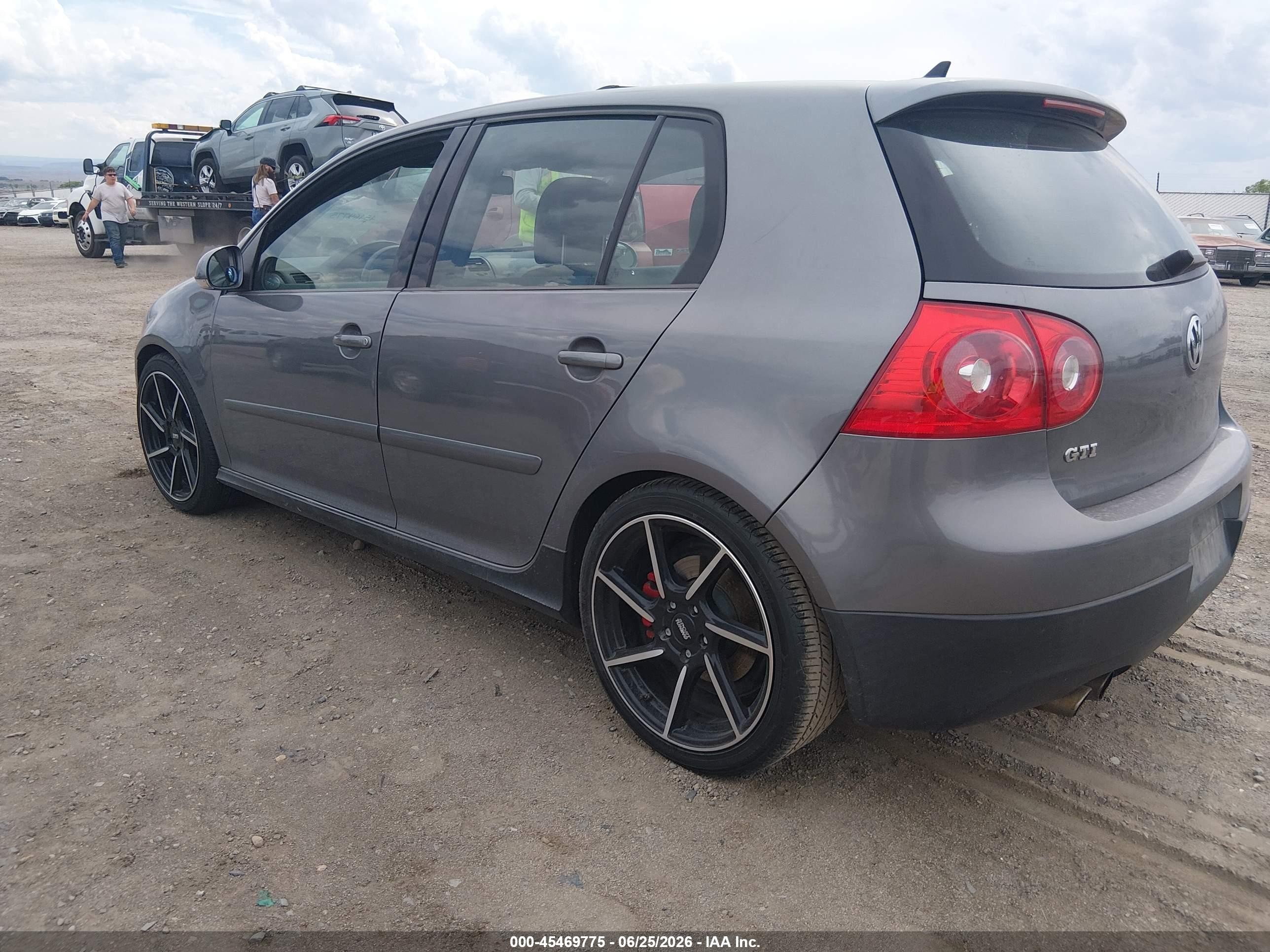 2009 Volkswagen Gti 4-door Gray vin: WVWGD71K99W127092